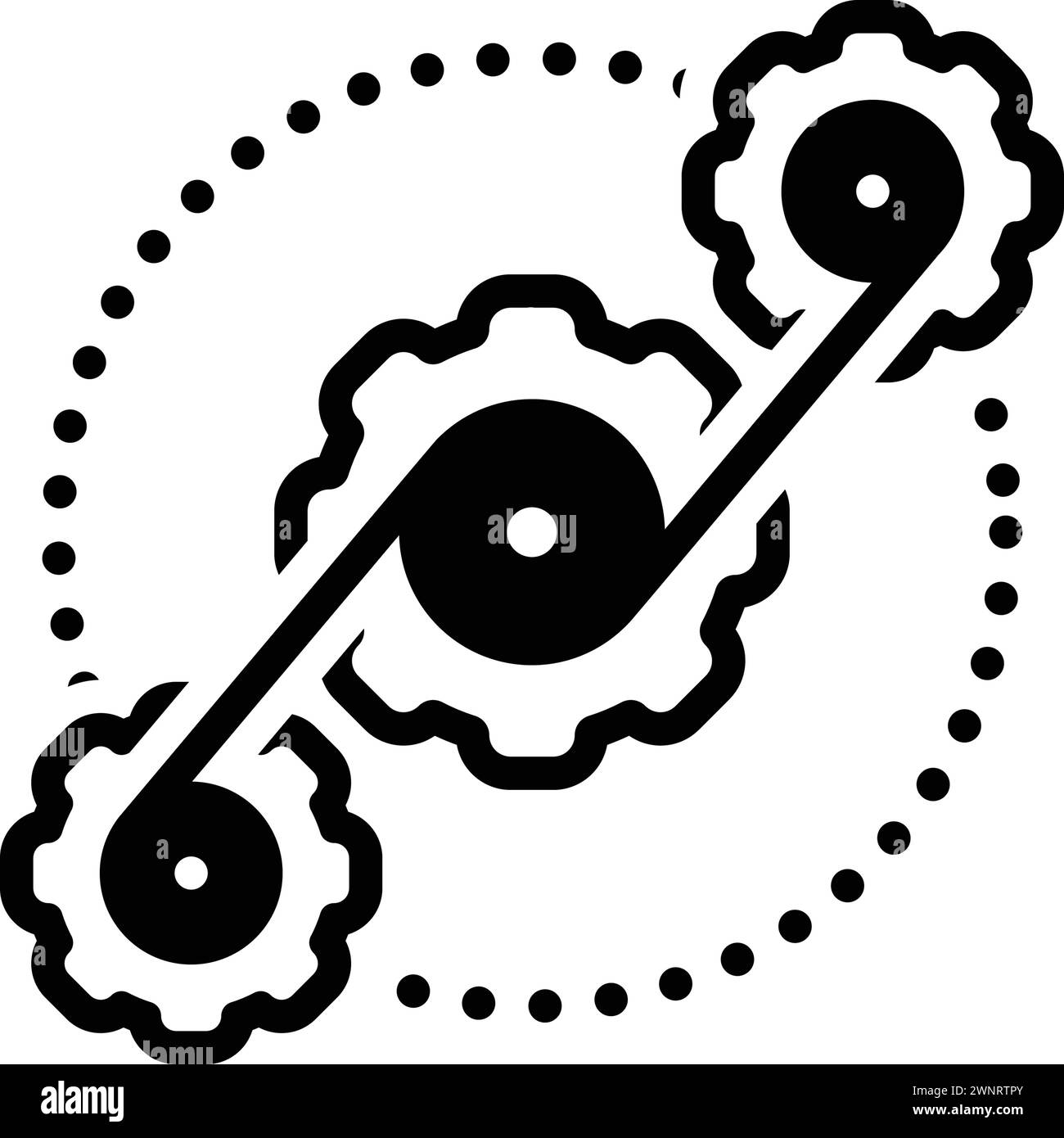 Symbol für Integration, Kombination Stock Vektor