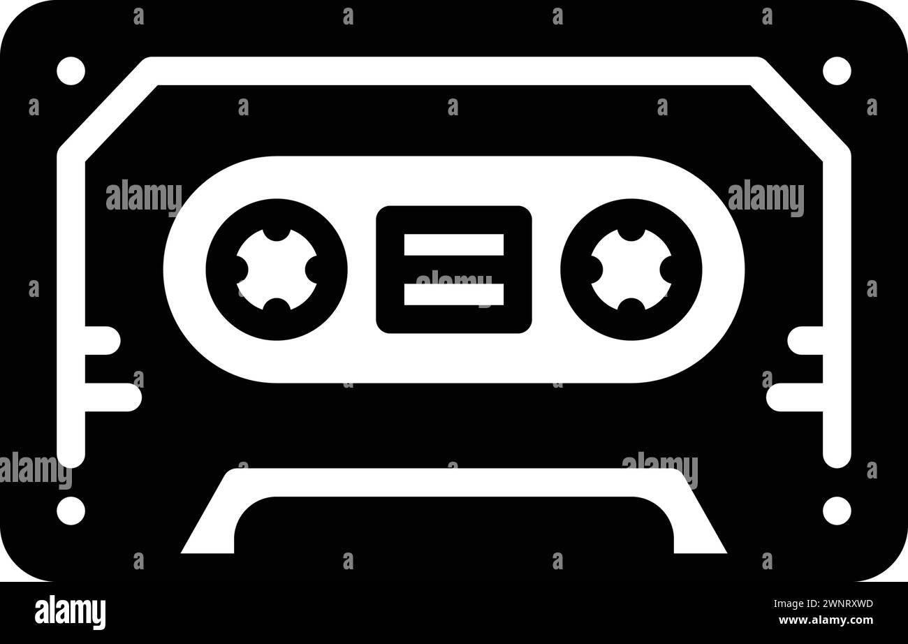 Symbol für Festplatte, kompakt Stock Vektor