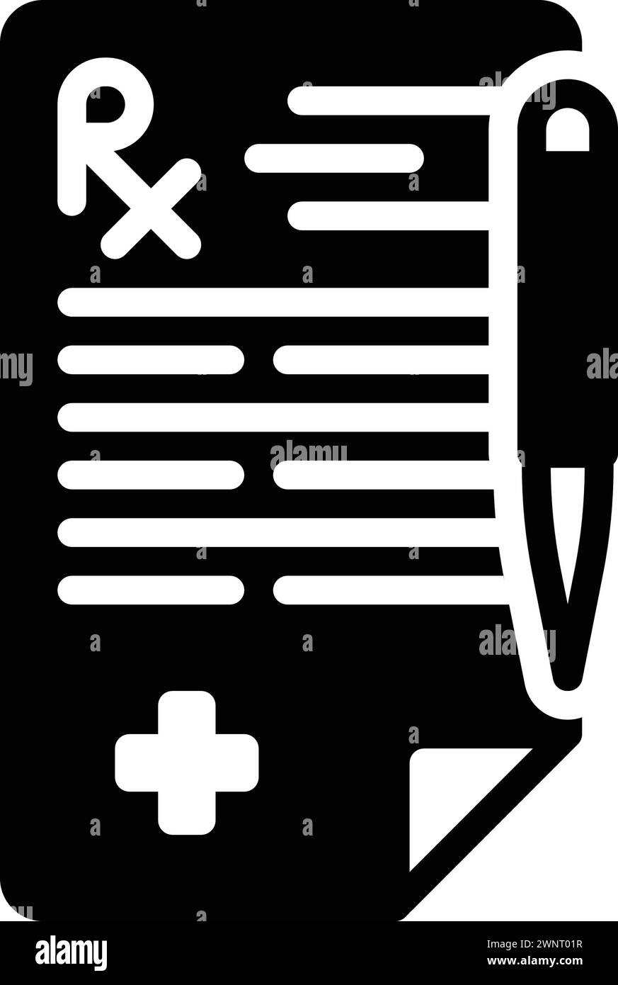 Symbol für Verordnung, Anweisungen Stock Vektor