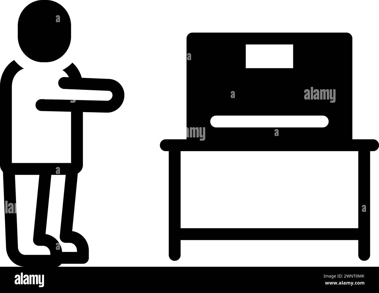 Symbol für Bedürfnis, Wunsch Stock Vektor