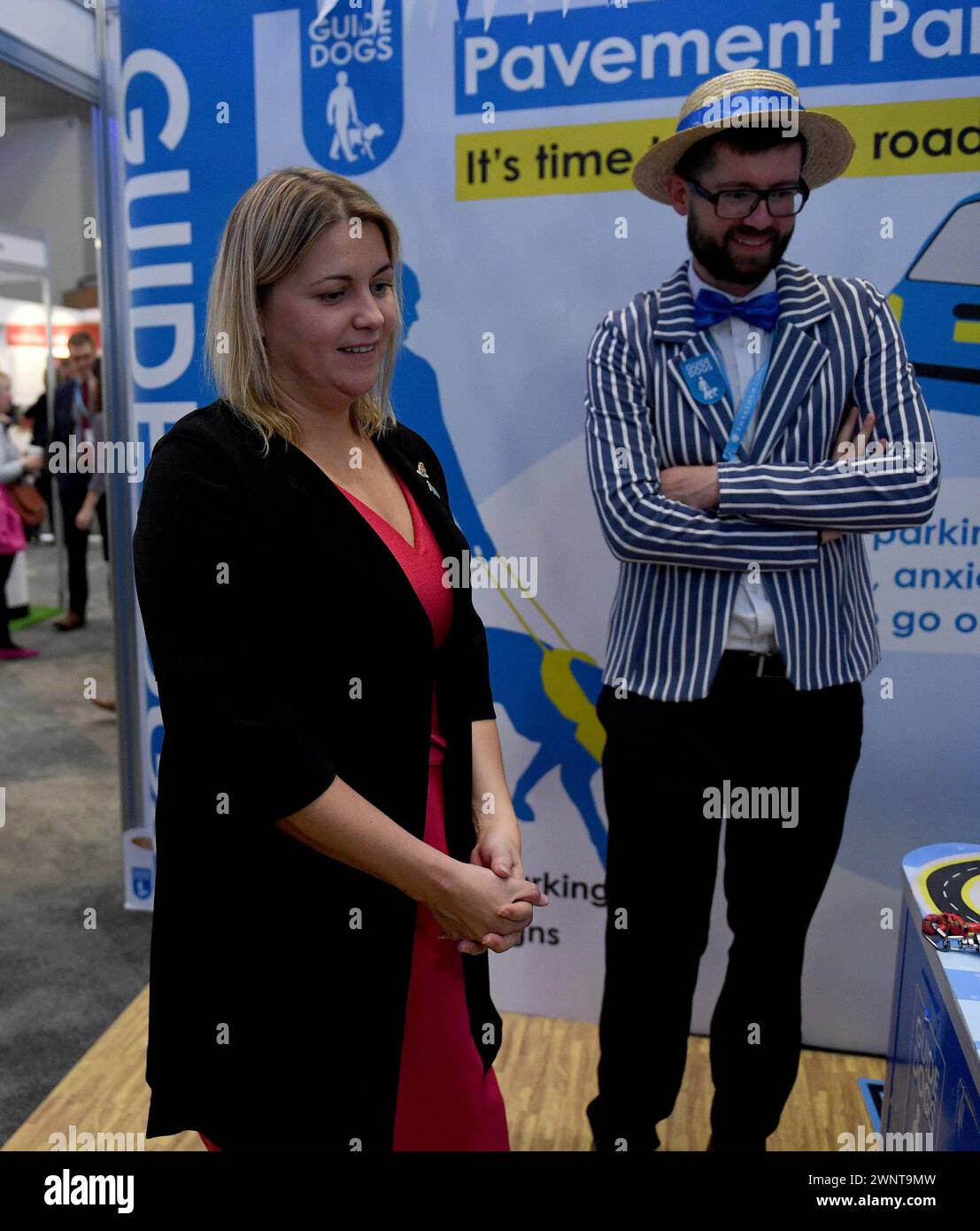 Image ©Lizenzierung an Parsons Media. 03/10/2018. London, Vereinigtes Königreich. Konservative Parteikonferenz 2018. Liz Sugg, Baroness Sugg nimmt an der Konservativen Partei-Konferenz 2018 in Birmingham Teil. Foto von Andrew Parsons / Parsons Media Stockfoto