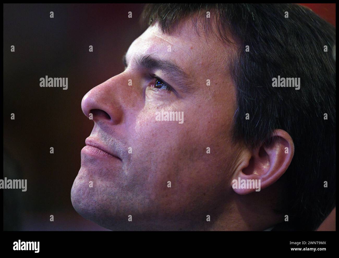 Image ©Lizenzierung an Parsons Media. 03/10/2018. London, Vereinigtes Königreich. Konservative Parteikonferenz 2018. Der Rt Hon John Glen Abgeordnete nimmt 2018 an der Konservativen Partei-Konferenz in Birmingham Teil. Foto von Andrew Parsons / Parsons Media Stockfoto