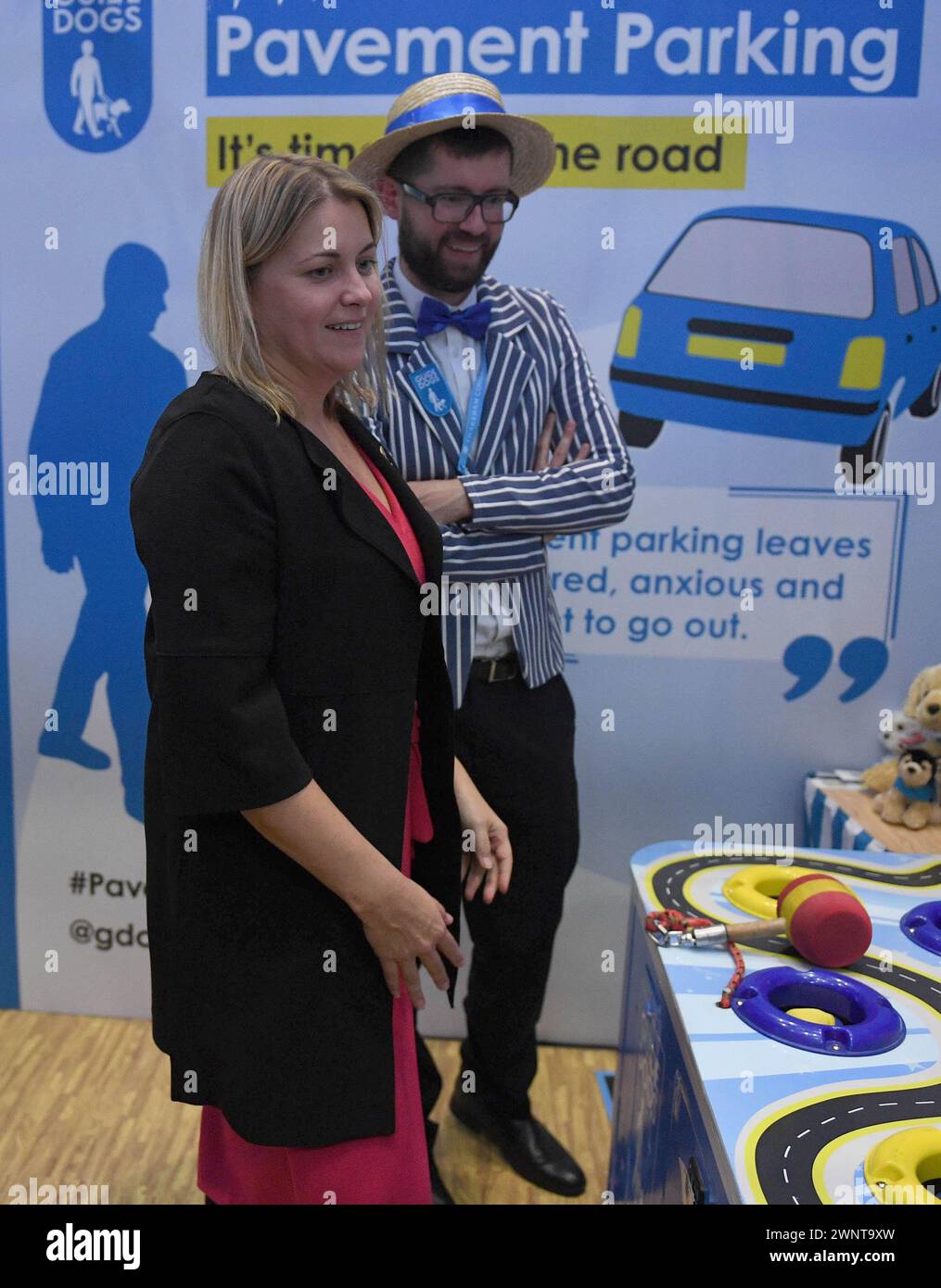 Image ©Lizenzierung an Parsons Media. 03/10/2018. London, Vereinigtes Königreich. Konservative Parteikonferenz 2018. Liz Sugg, Baroness Sugg nimmt an der Konservativen Partei-Konferenz 2018 in Birmingham Teil. Foto von Andrew Parsons / Parsons Media Stockfoto