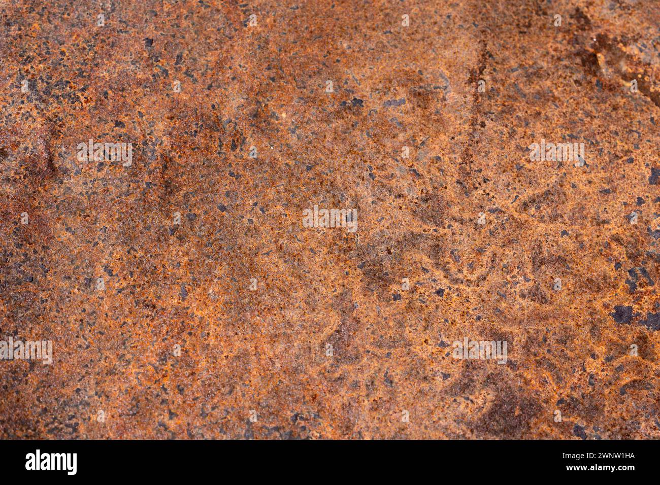 Rostiges Wellblech Hintergrundtapete Stockfoto