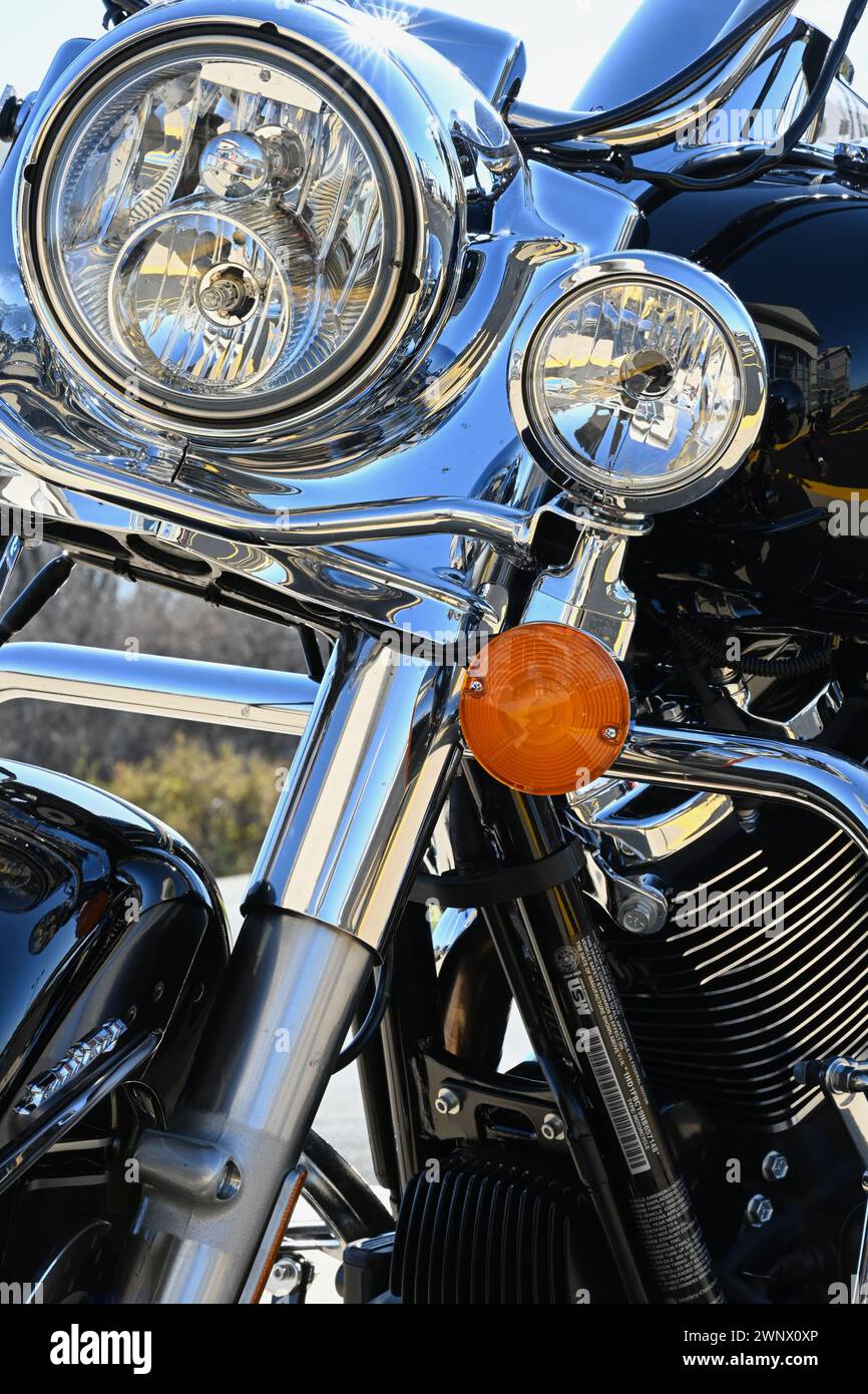 Harley-Davidson Motorcycle Company – USA. Motorradfahren in den USA. Stockfoto