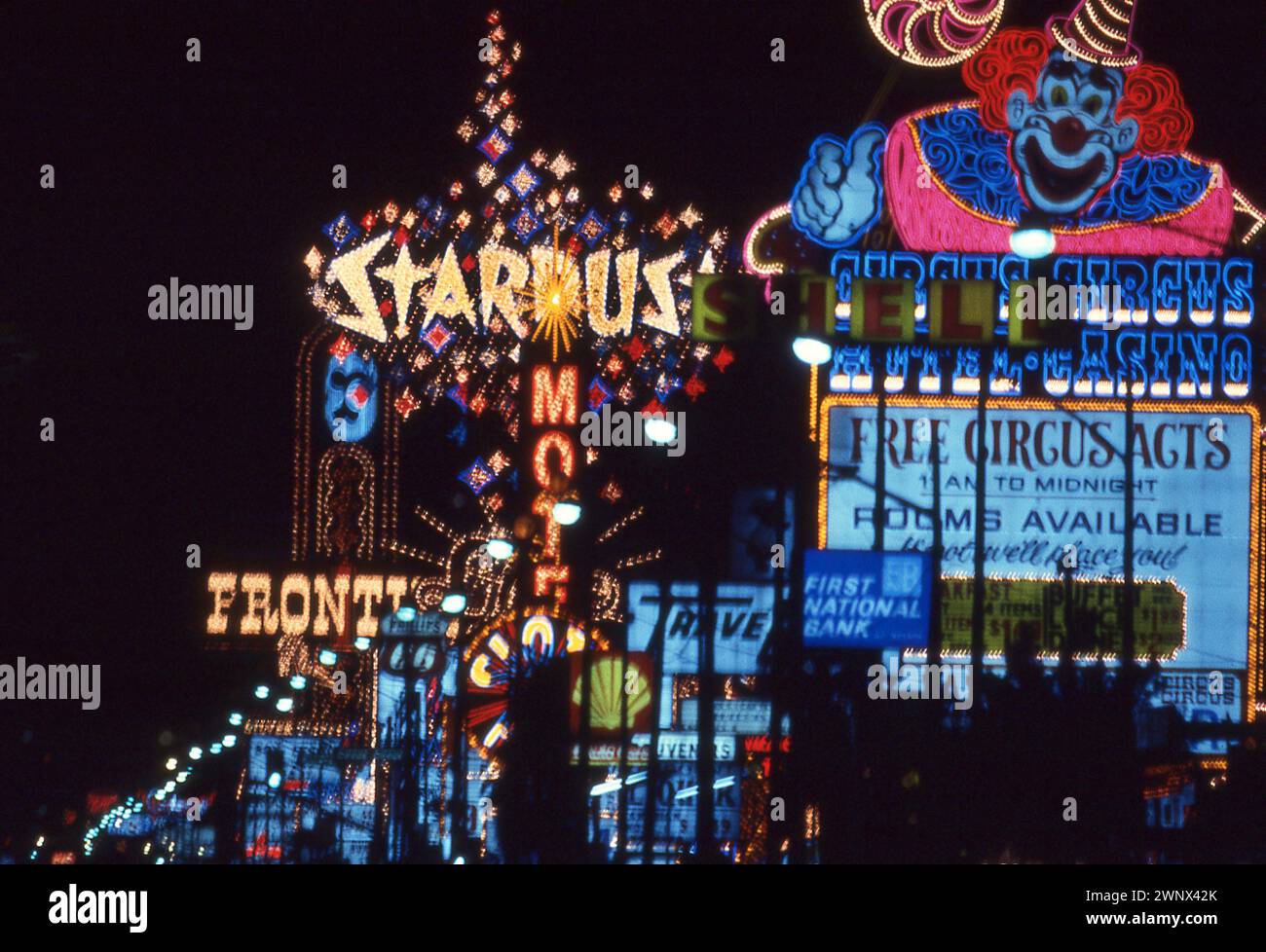 Das Stardust Casino auf dem Strip in Las Vegas Nevada USA im Jahr 1981 Stockfoto Das Stardust Casino auf dem Strip in Las Vegas Nevada USA im Jahr 1981 Stockfoto