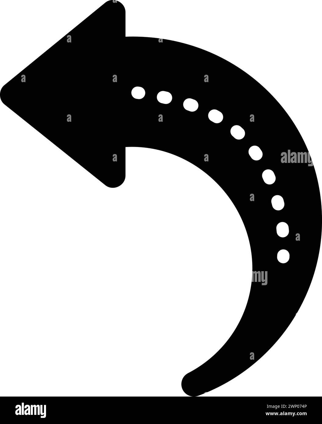 Symbol für Pfeil, Drehen Stock Vektor