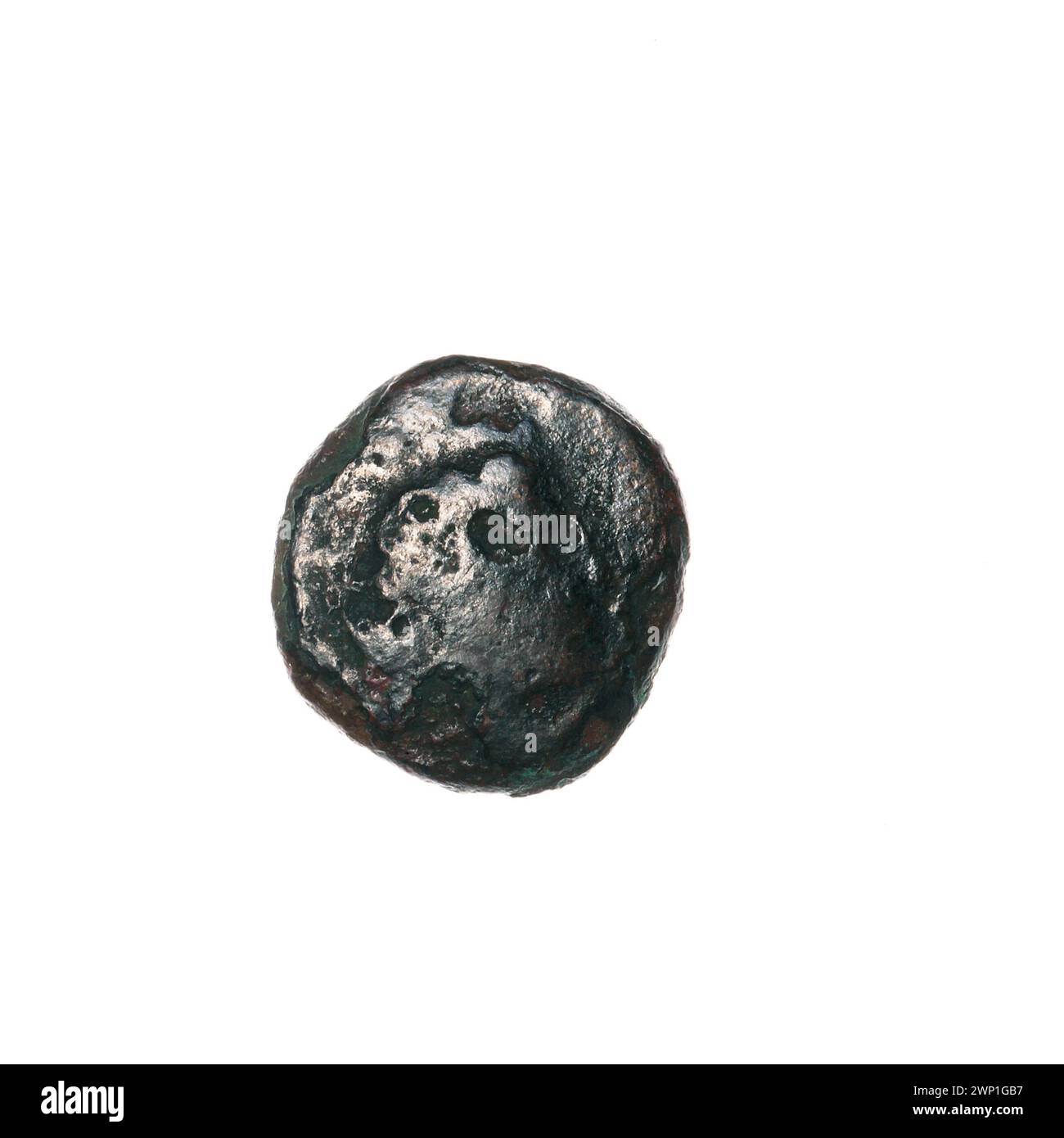 Braune Münze; Pantikapaion; 1. PO. II-PO. II Jahrhundert v. Chr. (-200-00-00--146-00-00);Apollo (Mitol. .) Stockfoto