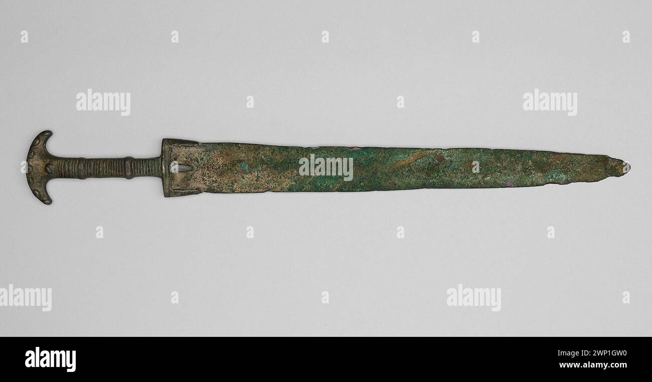 Zweischneidiges Schwert; Bospors Werkstatt; VI Jahrhundert v. Chr. (-600-00-00--501-00-00);Kauf (Provenienz) Stockfoto