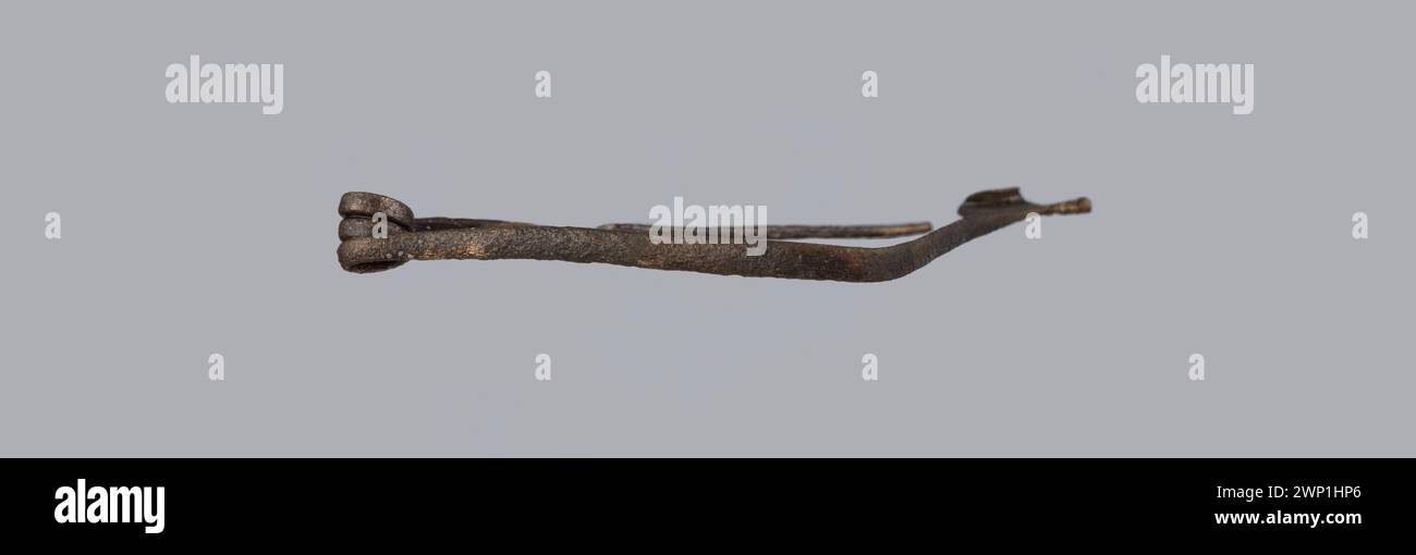 Fibula; VI-V Jahrhundert v. Chr. (-600-00-00--401-00-00); Stockfoto