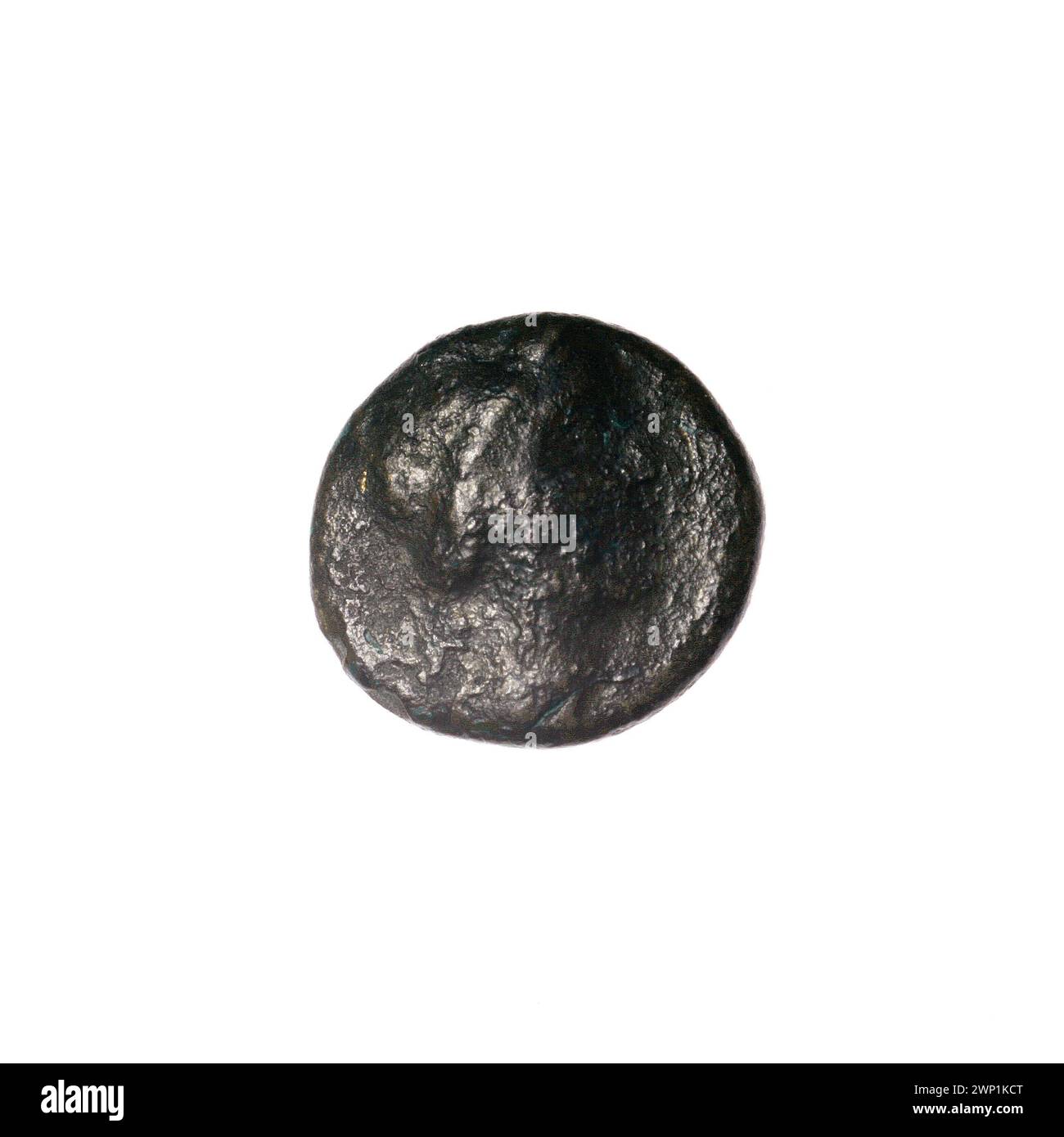 Braune Münze; Pantikapaion; 1. PO. II-PO. II. Jahrhundert v. Chr. (-200-00-00--146-00-00);Apollo (Mitol. Stockfoto
