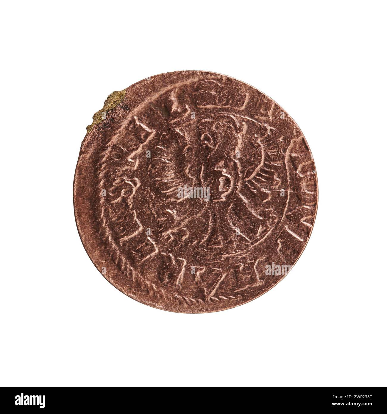 Artefakt mit dem Titel „Ära - Ära Fause“, unbekanntes Datum, mit Form-, Material- und Periodeneigenschaften. Stockfoto