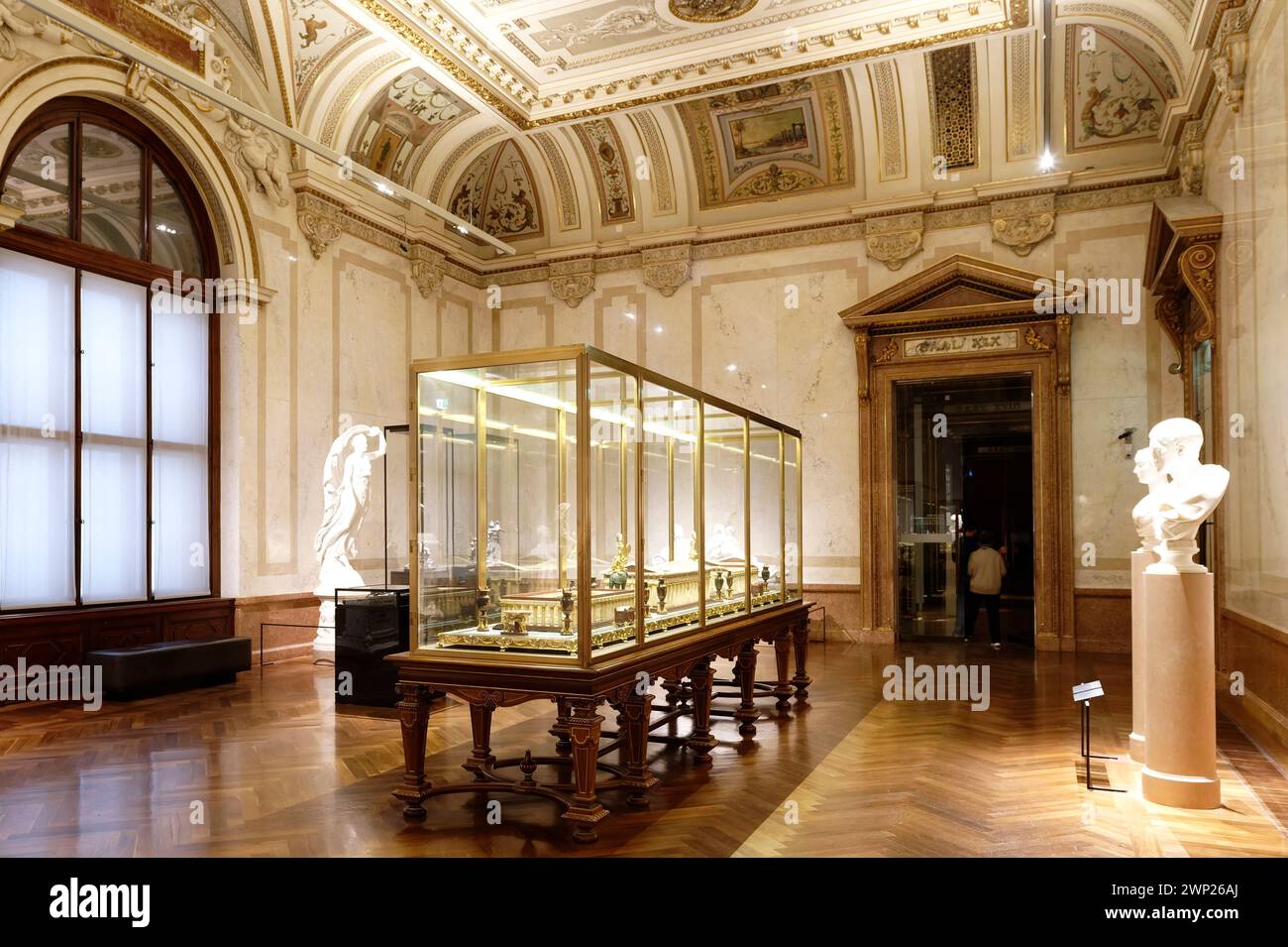 Wien, Österreich. Die Antikensammlung des Wiener Kunsthistorischen Museums (KHM) Stockfoto
