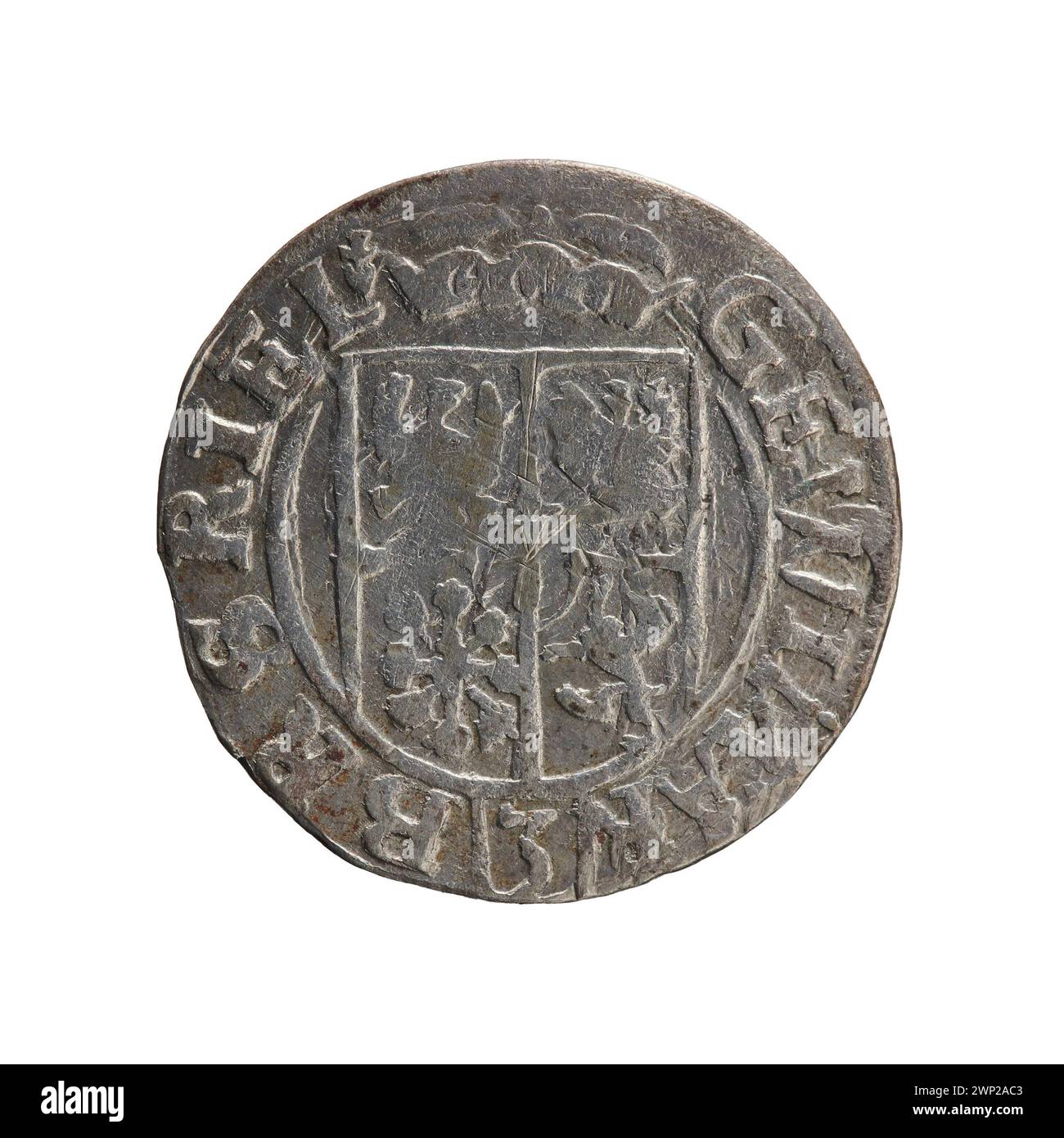 Ein Gravur von Ernest Pfahler aus dem Jahr 1624, der eine Strecke zeigt, die möglicherweise für Rennsport- oder Bewegungsübungen geeignet ist. Der Druck demonstriert europäische Gravurtechniken des 17. Jahrhunderts und die räumliche Darstellung. Stockfoto