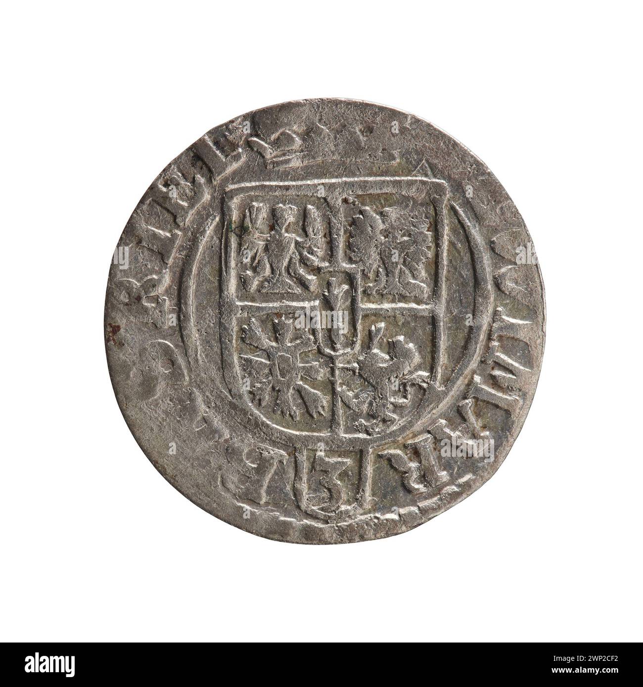 Ernest Pfahlers „for a Track“, komponiert 1624, veranschaulicht frühbarocke Musik mit formaler Struktur und zeitlicher Instrumentierung. Stockfoto