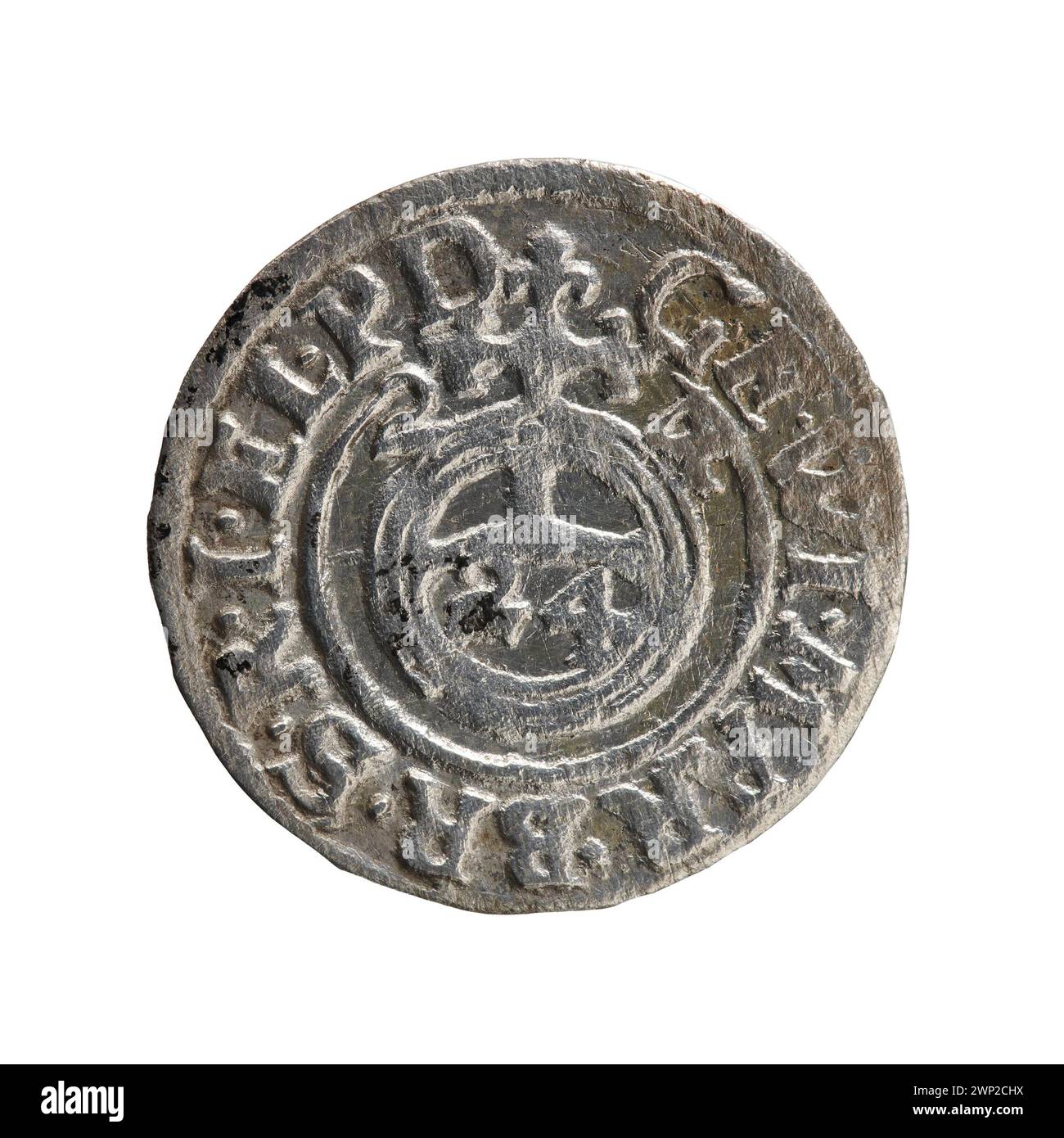 Das Gemälde „for a Track“ aus dem frühen 17. Jahrhundert, das von Ernest Pfahler im Jahr 1624 geschaffen wurde und europäische künstlerische Stile und Techniken des 17. Jahrhunderts zeigt. Stockfoto