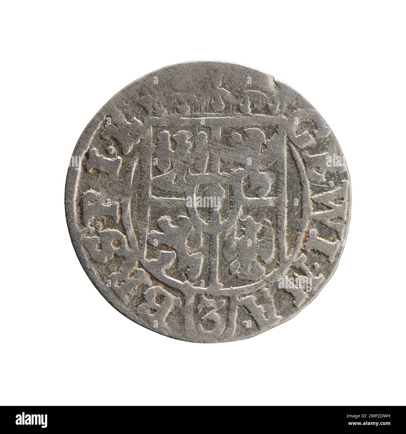 1625 Gravur „for a Track“ von Ernest Pfahler mit strukturellen und dekorativen Elementen einer Rennstrecke. Stockfoto