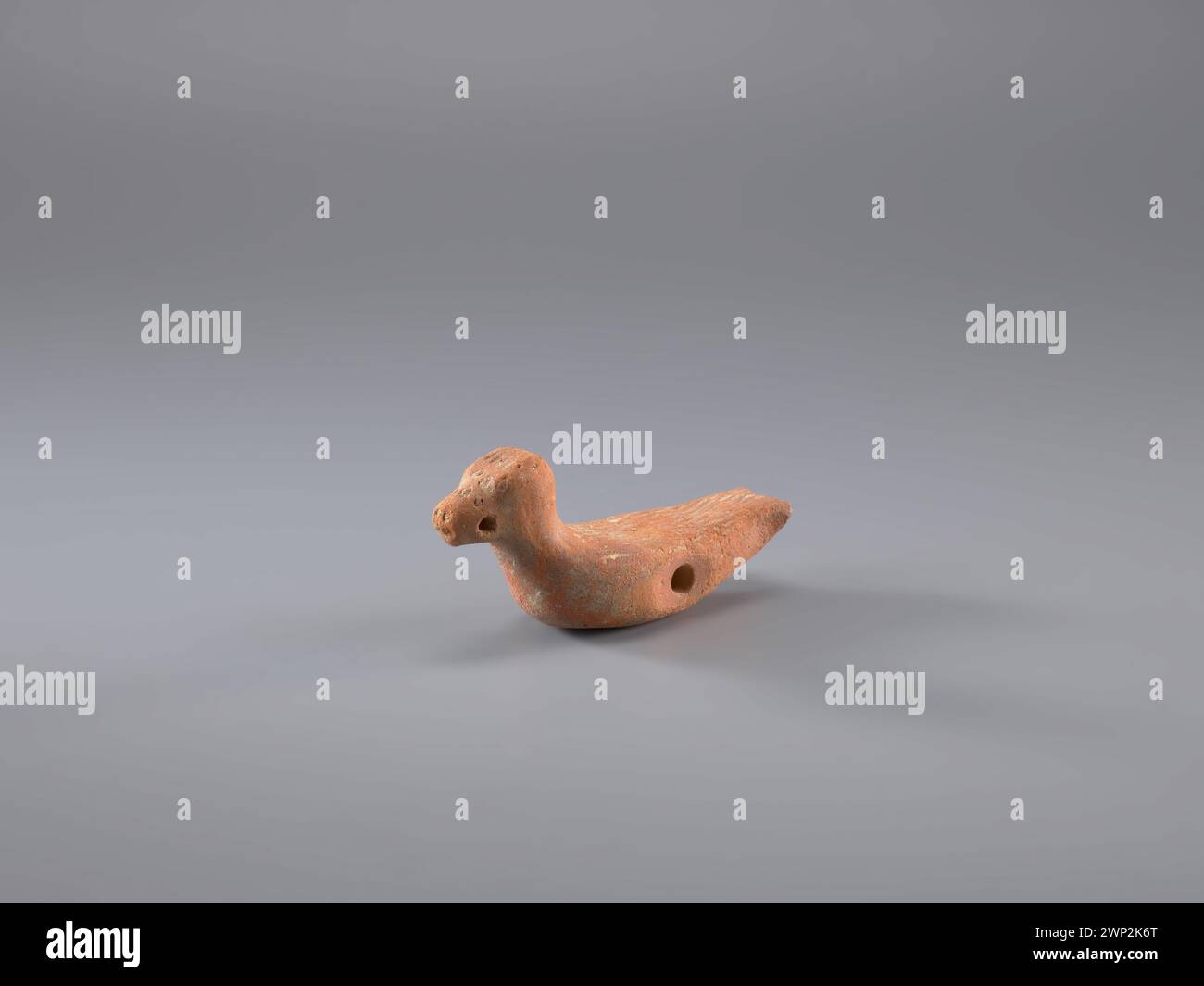 Darstellung eines Vogels aus dem 3. Bis 1. Jahrhundert v. Chr., mit historischer zoologischer Illustration oder Artefakt aus der Antike. Stockfoto