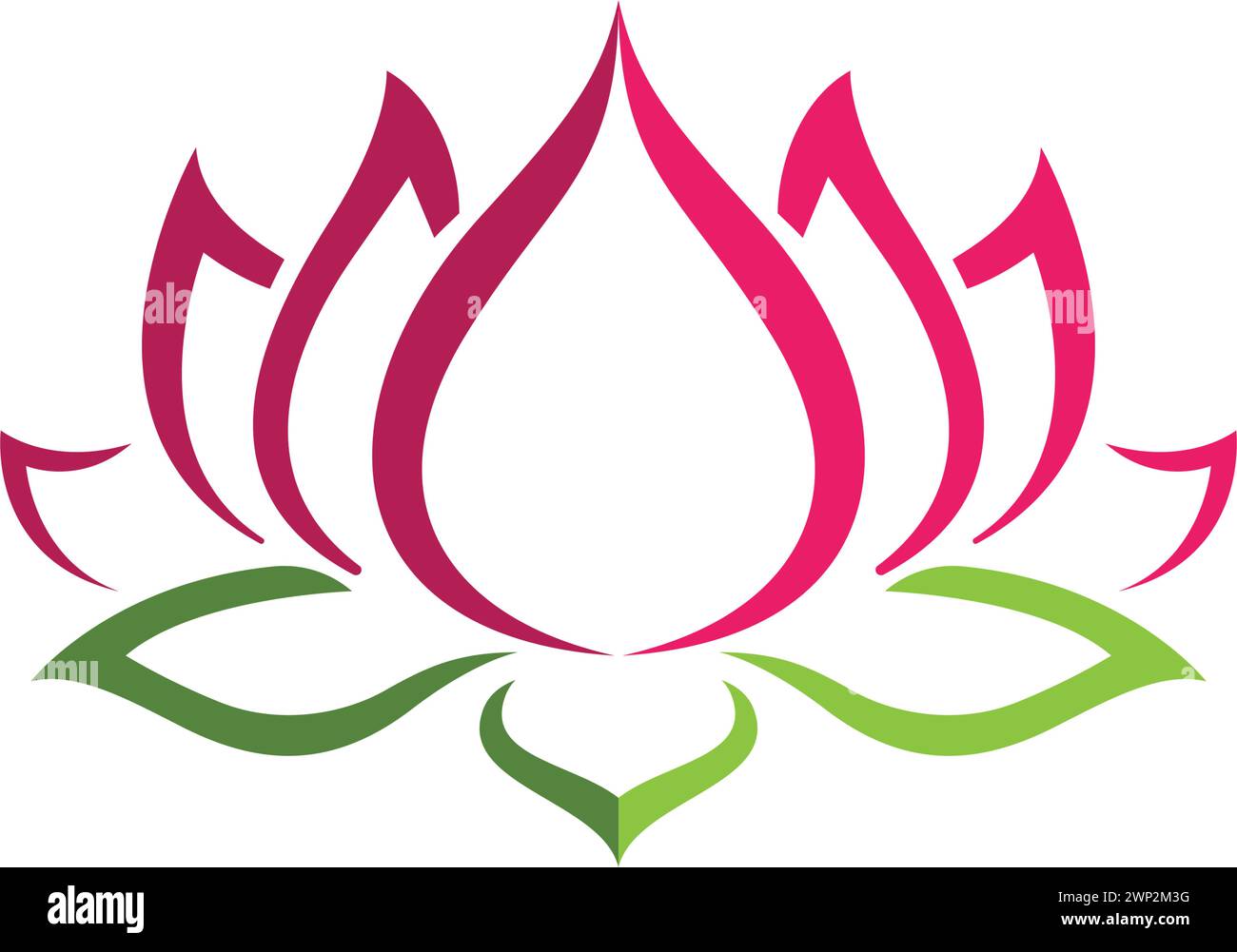 Schönheit Vektor Lotus Blumen Design logo Symbol Vorlage Stock Vektor