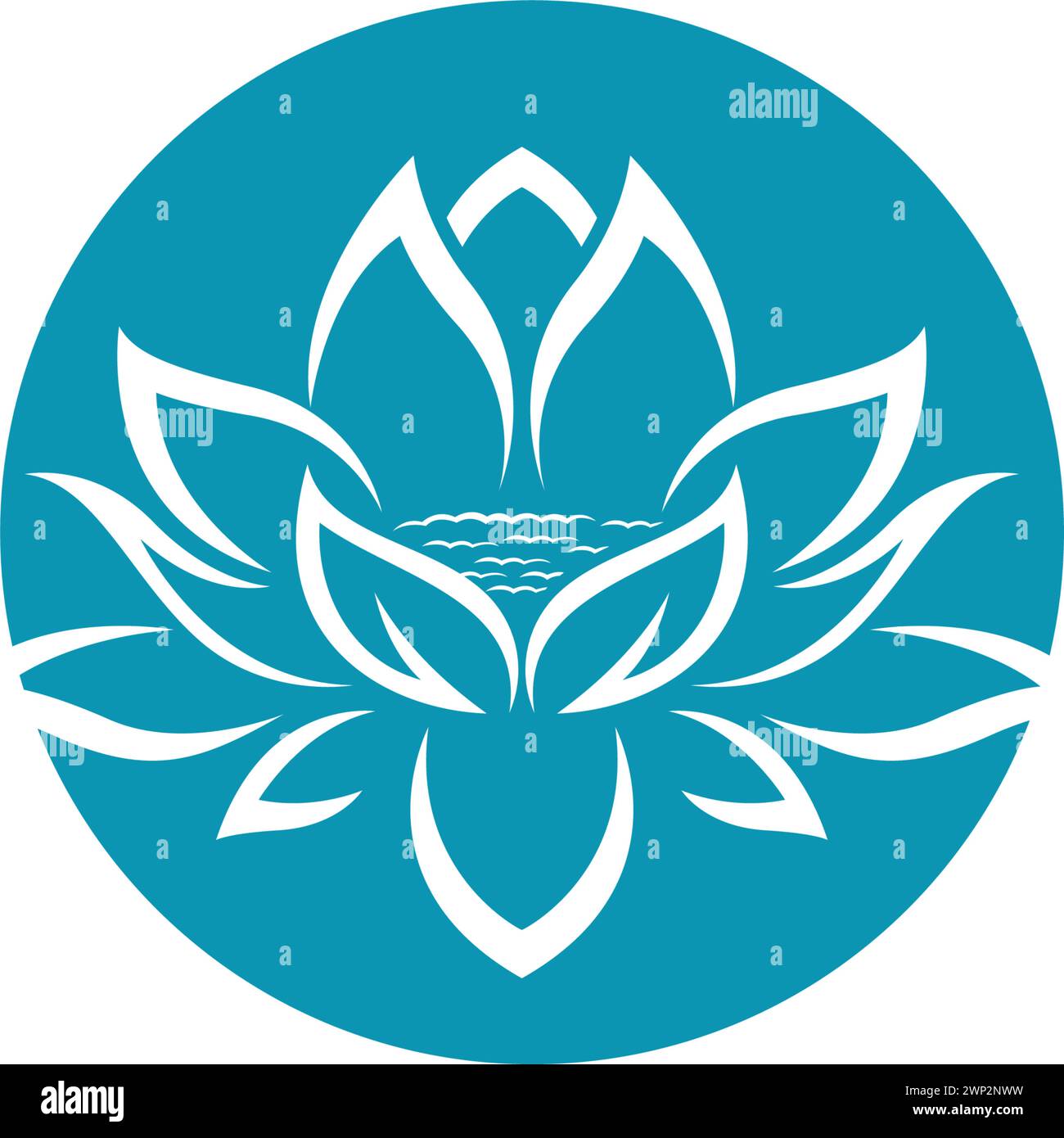 Schönheit Vektor Lotus Blumen Design logo Symbol Vorlage Stock Vektor