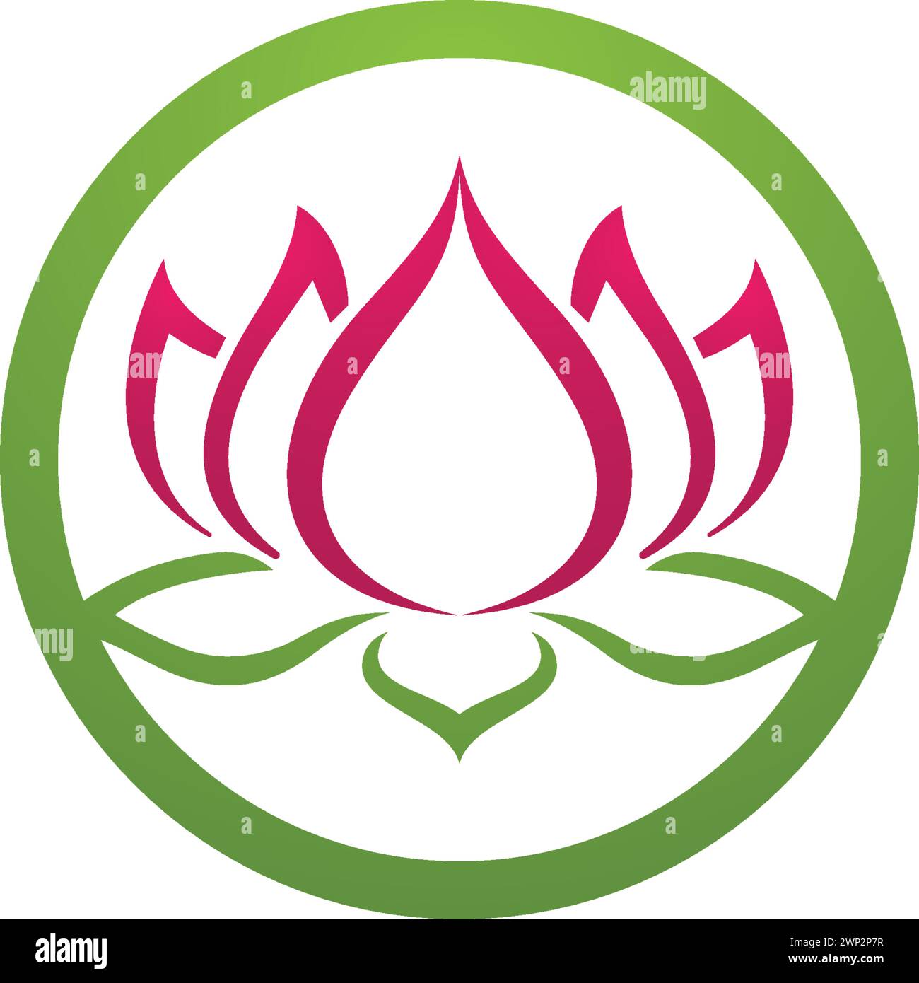 Schönheit Vektor Lotus Blumen Design logo Symbol Vorlage Stock Vektor