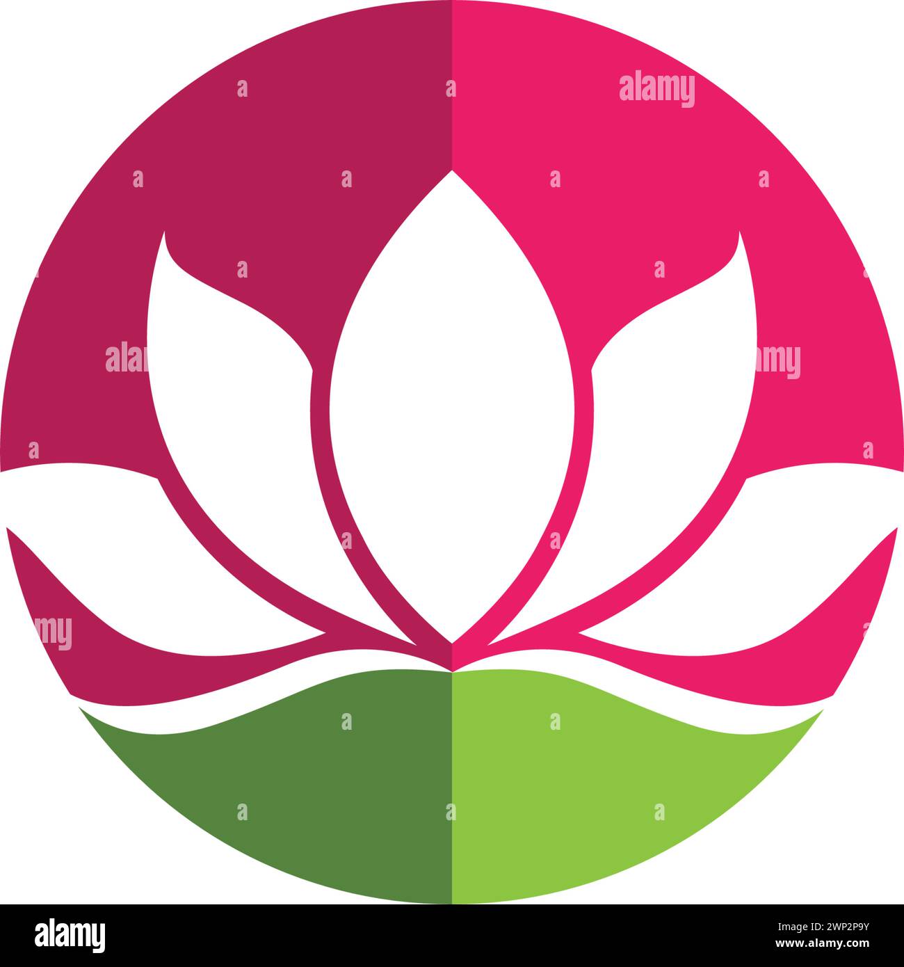 Schönheit Vektor Lotus Blumen Design logo Symbol Vorlage Stock Vektor