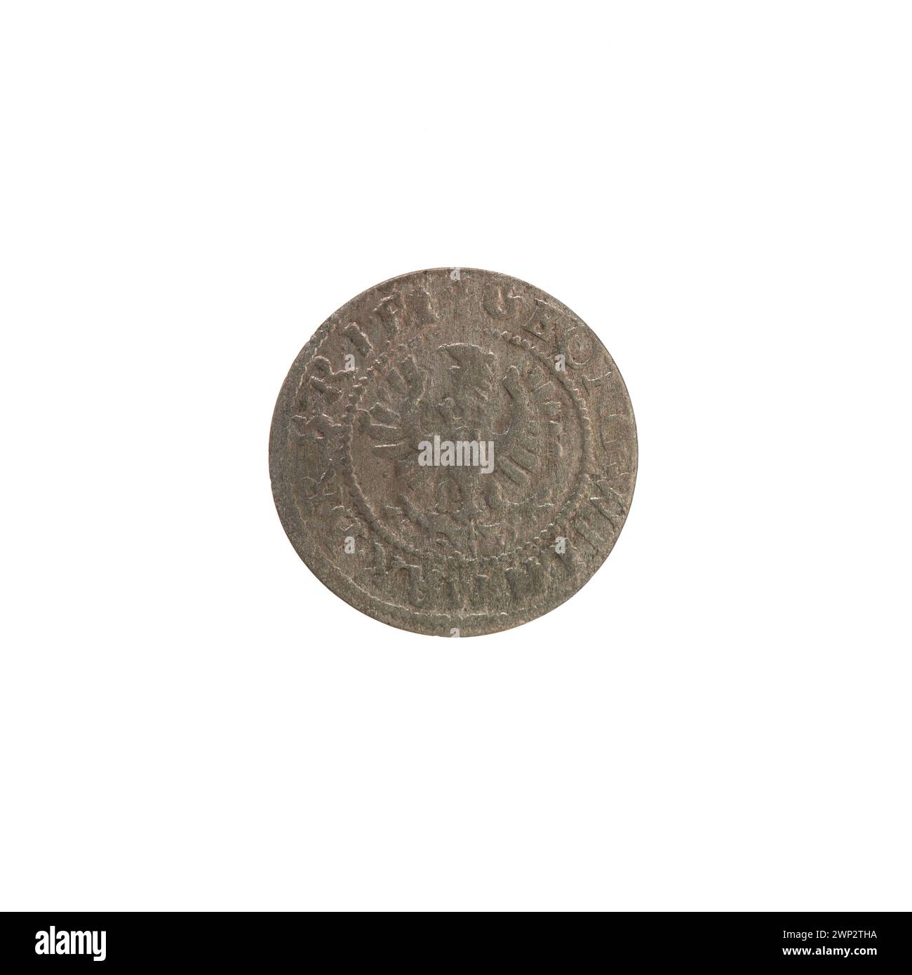 1630 Gemälde „Szel G“ von Ernest Pfahler, das Design und künstlerischen Stil des europäischen 17. Jahrhunderts veranschaulicht. Stockfoto