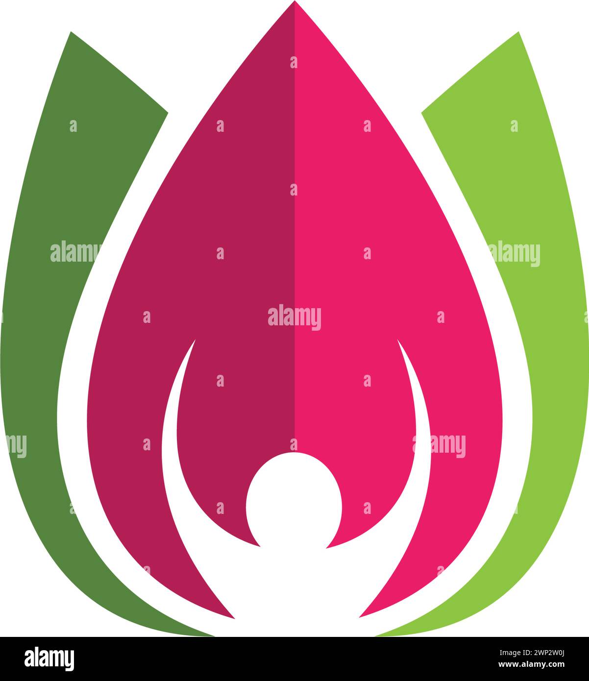 Schönheit Vektor Lotus Blumen Design logo Symbol Vorlage Stock Vektor