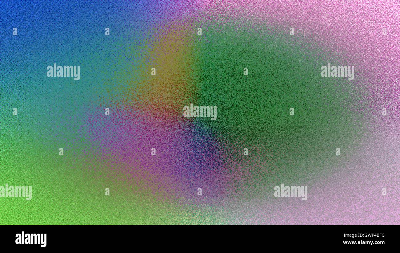Ein abstraktes, schillerndes, körniges Hintergrundbild mit Grunge-Textur. Stockfoto