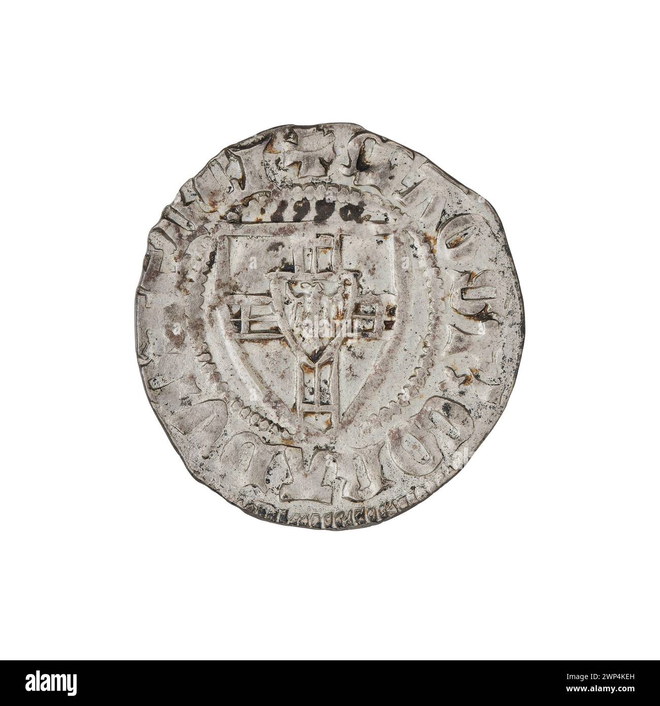Schah des Kreuzes; Konrad von Jungingen (Großmeister; 1393-1407); 1393-1407 (1393-00-00-1407-00); Stockfoto