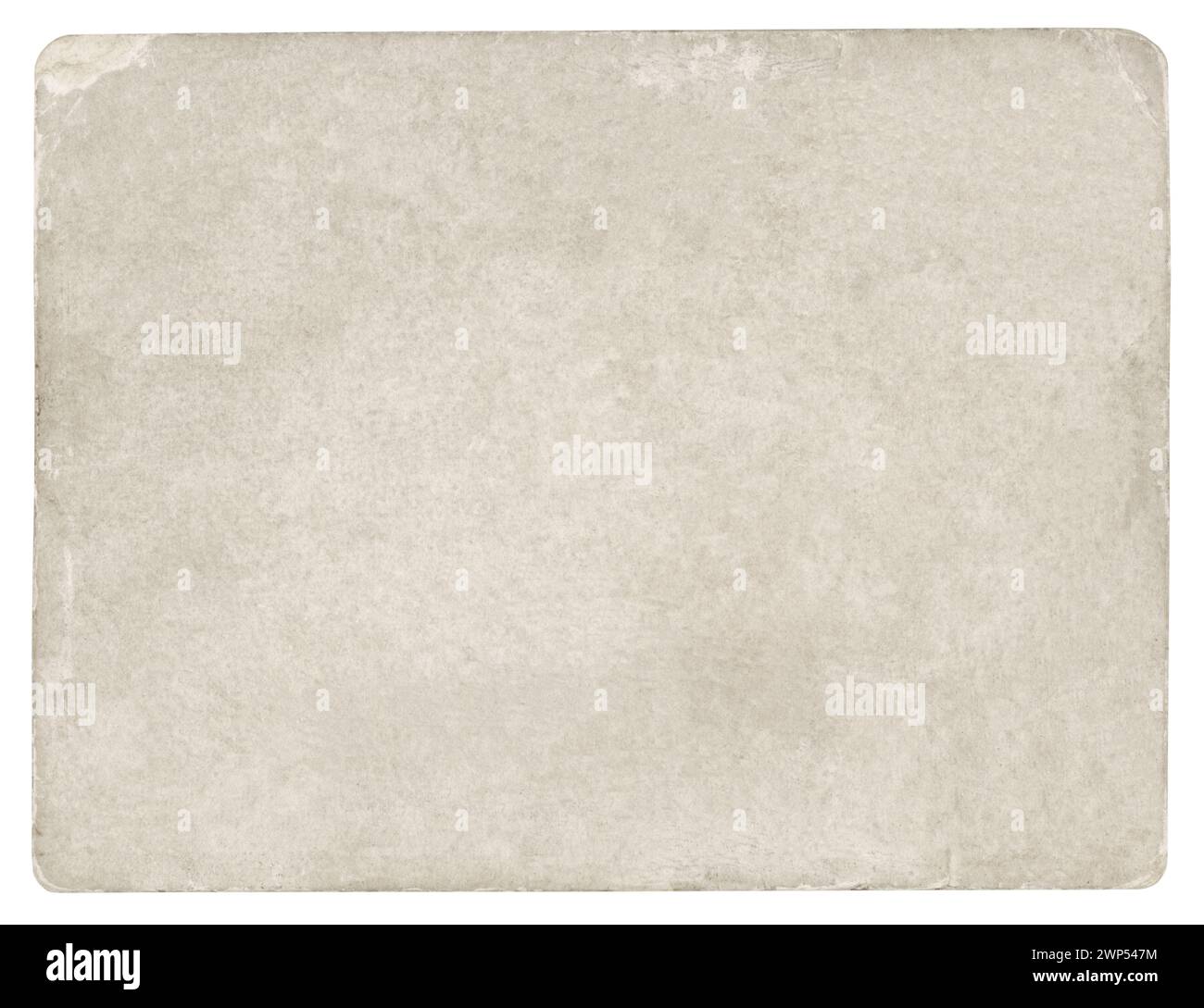 Vintage Papier Hintergrund isoliert - (clipping path enthalten) Stockfoto