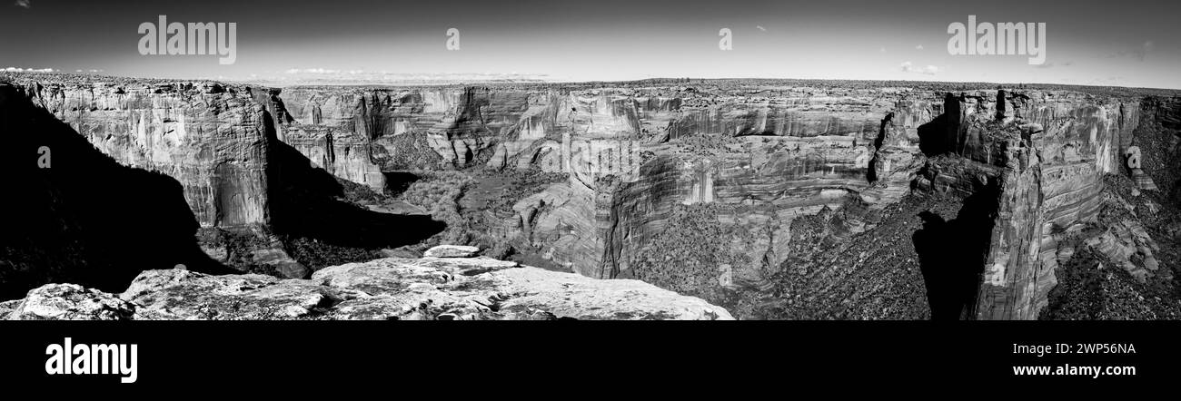 Majestätisches Canyon de Chelly National Monument, Chinle, Arizona, USA Stockfoto