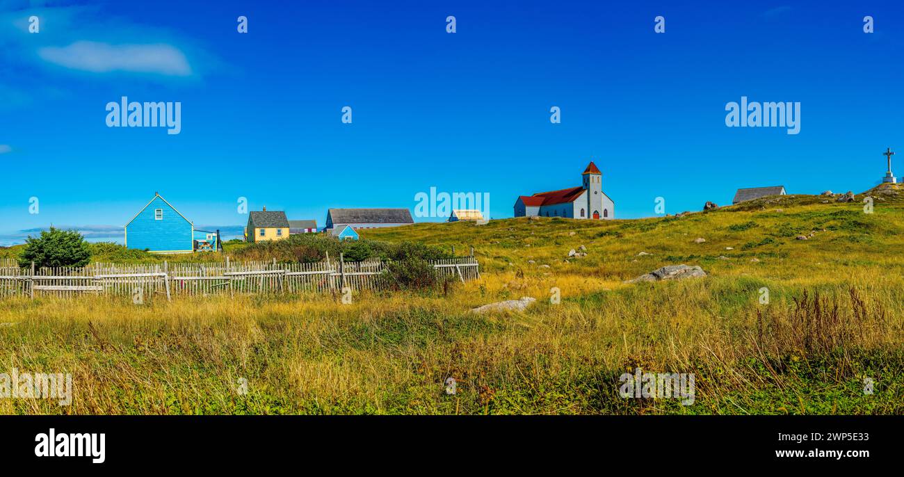 Ile Aux Marins, Saint Pierre Miqueleon Französischer Archipel, Neufundland, Kanada Stockfoto