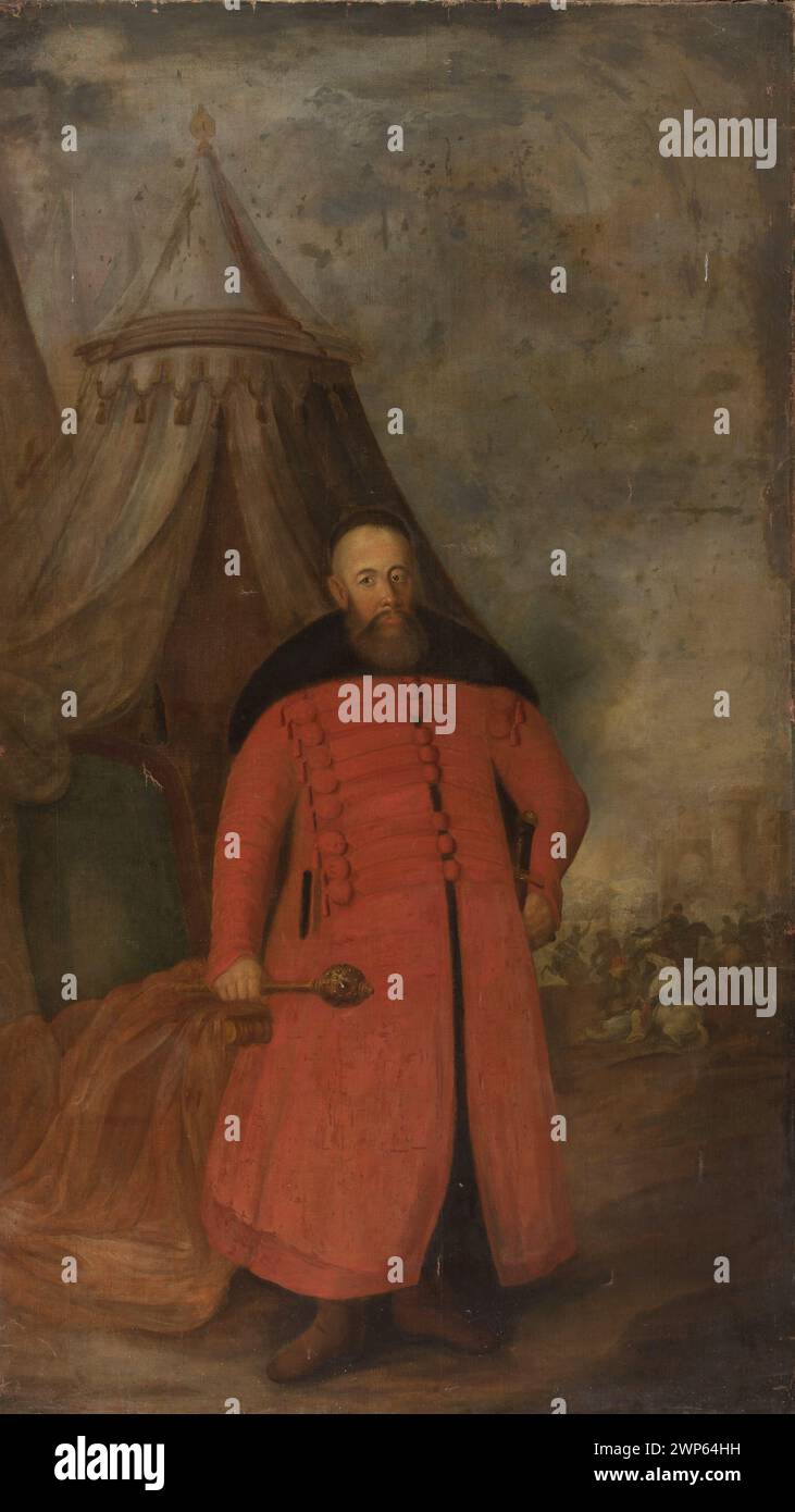Koniecpolski, Stanisław (ca. 1594-1646), Rollen, Sessel, Bademäntel, Zelte, Porträts von en Rath, Porträts vor dem Hintergrund der Landschaft, repräsentative Porträts, Scharmützel Stockfoto