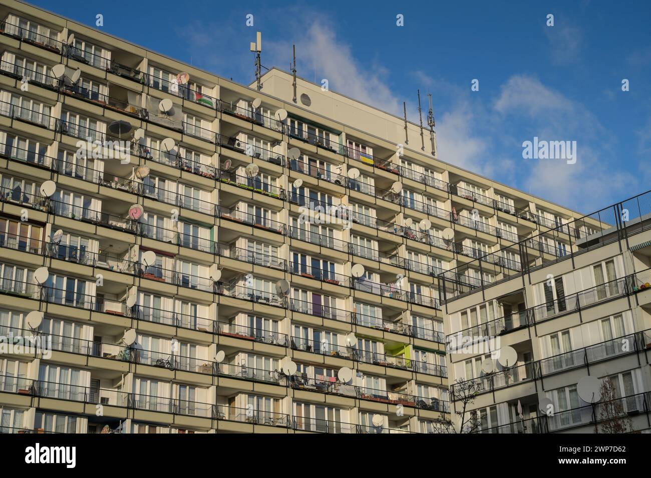 Sozialbau, Wohnhaus Pallasseum, Pallasstraße, Schöneberg, Berlin, Deutschland Stockfoto