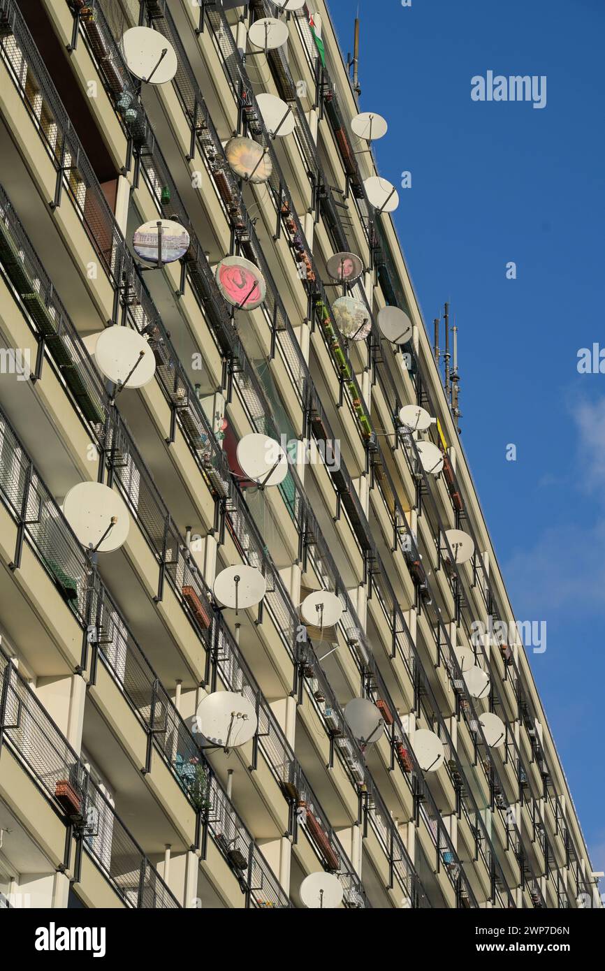 Sozialbau, Wohnhaus Pallasseum, Pallasstraße, Schöneberg, Berlin, Deutschland Stockfoto