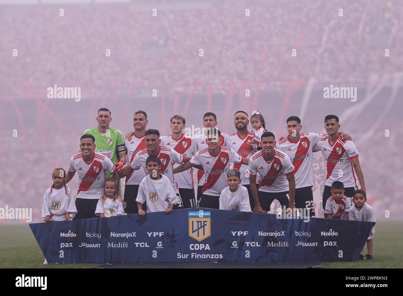 River Plate Boca Juniors SuperClassic Stockfoto