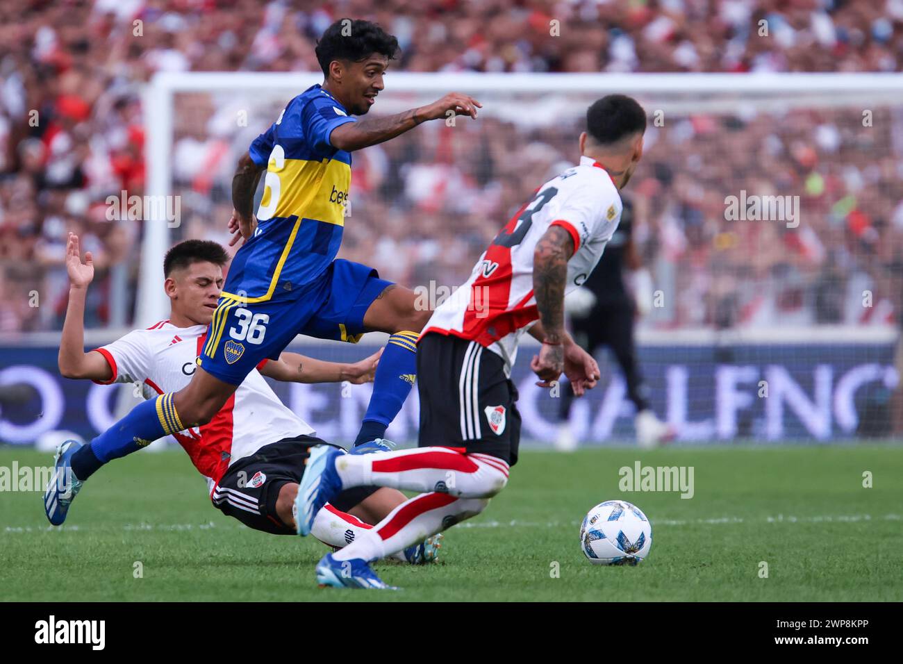 River Plate Boca Juniors SuperClassic Stockfoto