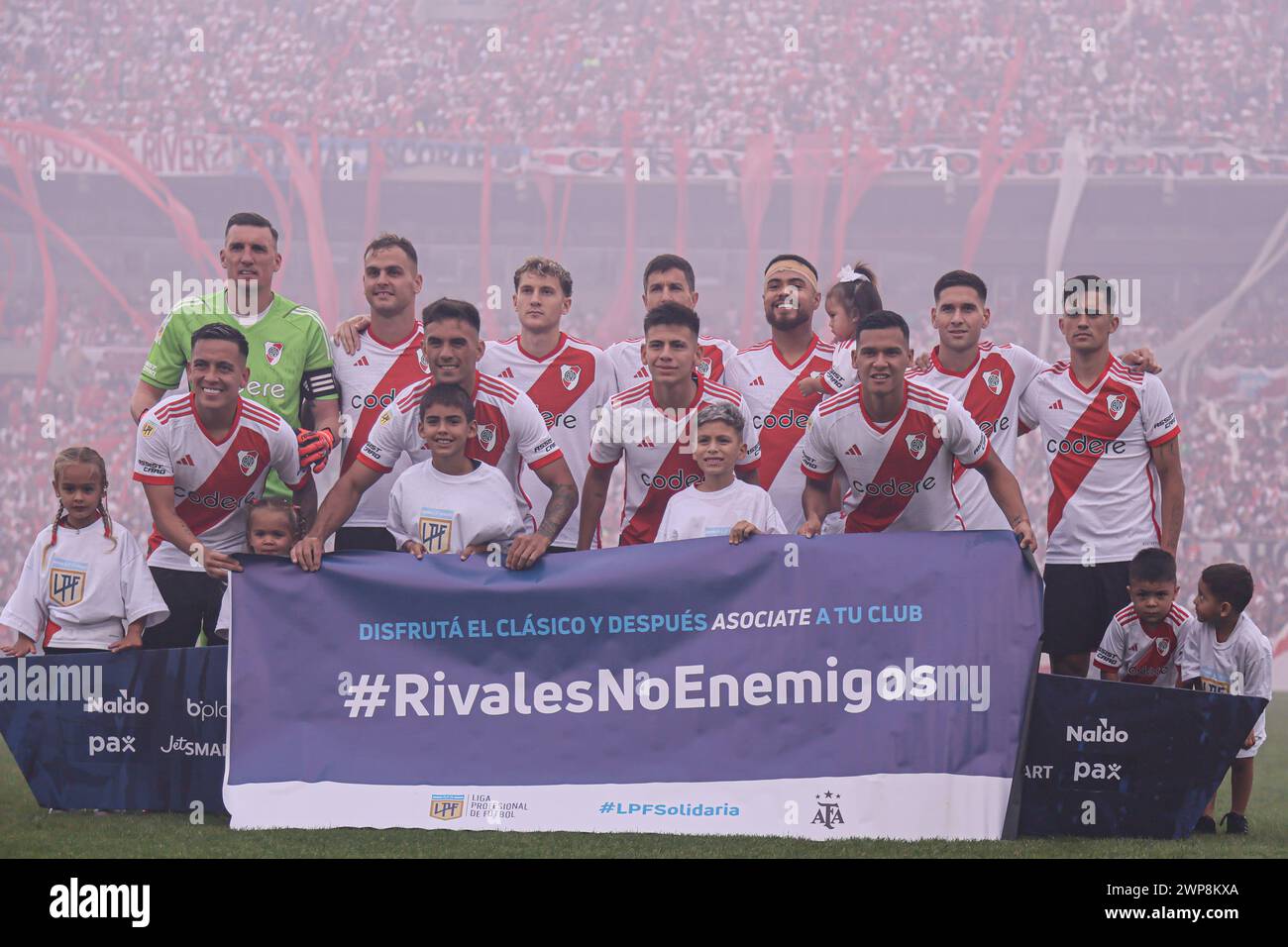 River Plate Boca Juniors SuperClassic Stockfoto