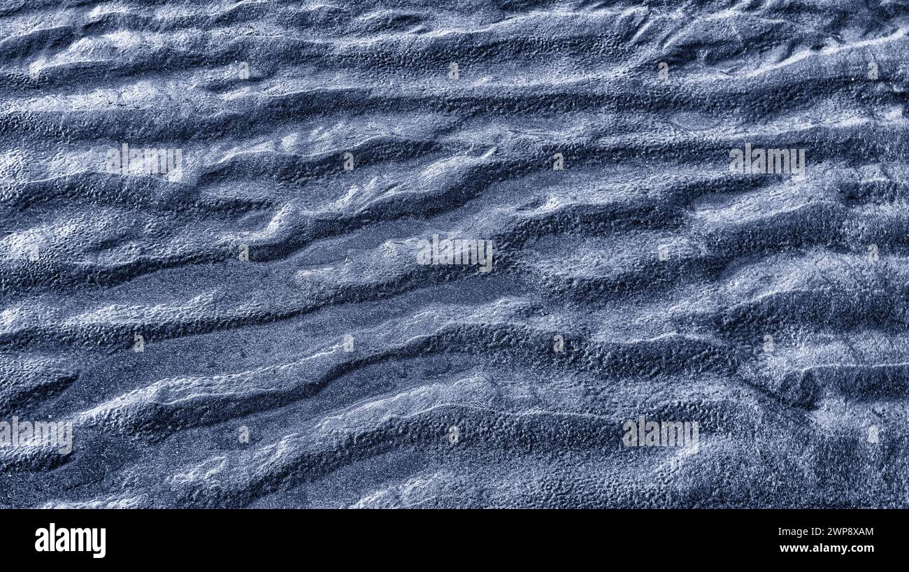 Strand Blue Sand Abstraktes Hintergrunddesign Stockfoto