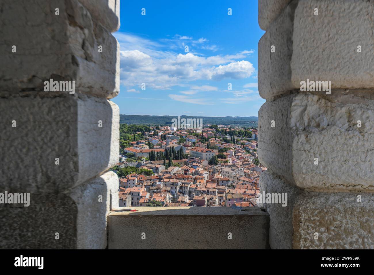 Altstadt von Rovinj, Kroatien Stockfoto