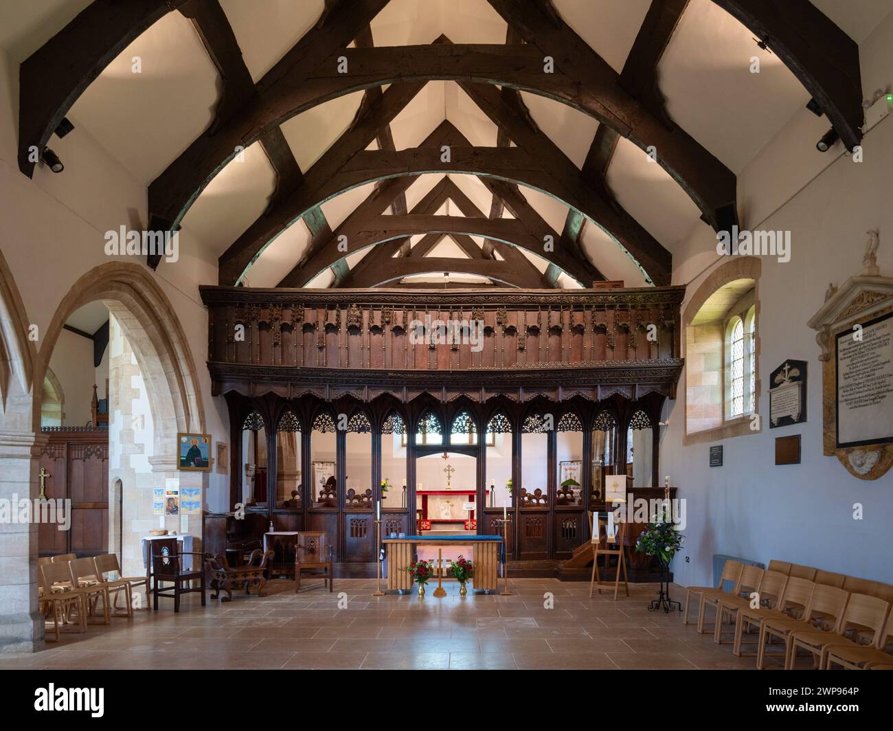 St Grwst Church, Gwydir Chapel, Llanrwst, Wales Stockfoto