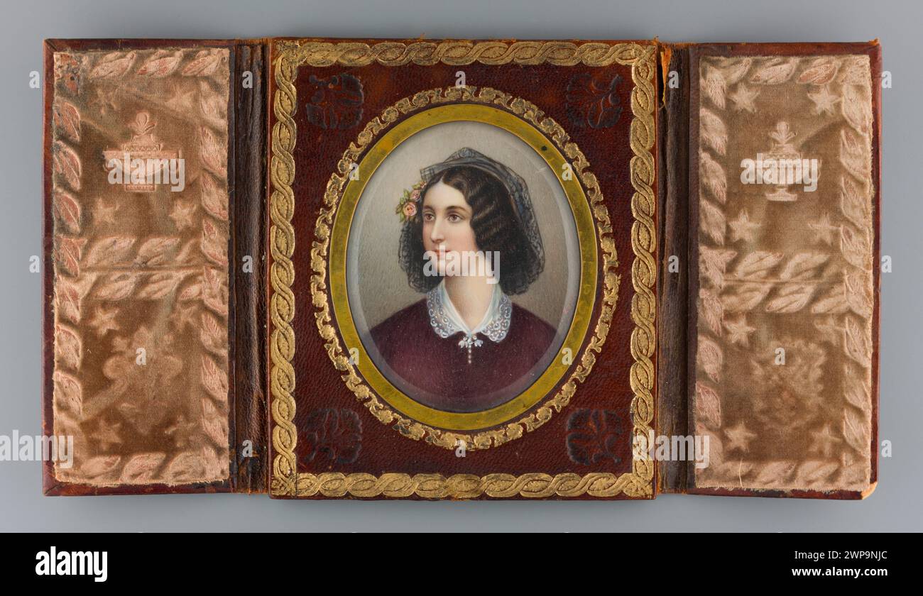 Joseph Karl Stielers Werk zeigt Lola Montez, schlesische Tänzerin, Schauspielerin und Kurtisane, in einem Dreiviertelporträt mit Kostümen, Frisuren und Tanzelementen in der Partage Plus-Kollektion. Stockfoto