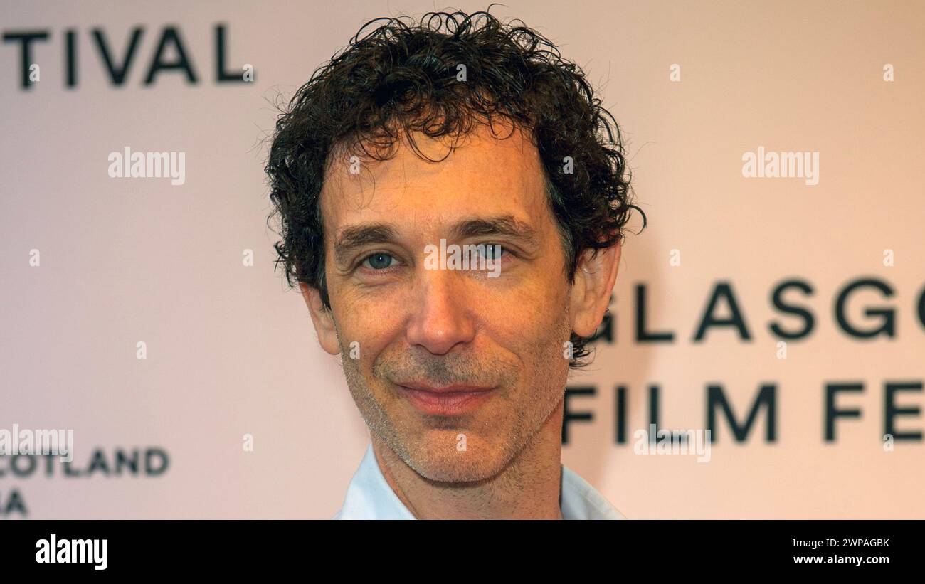 Glasgow, Schottland, Großbritannien. März 2024. Produzent, Schriftsteller und Schauspieler Jonas Chernick auf dem roten Teppich bei einem Fotobesuch zur britischen Filmpremiere der Burning Season im Glasgow Film Theatre (GFT), Schottland. Das Glasgow Film Festival 2024 (GFF) findet bis zum 10. März 2024 statt. Quelle: Stewart Kirby für #creativezealots / Alamy Live News Stockfoto