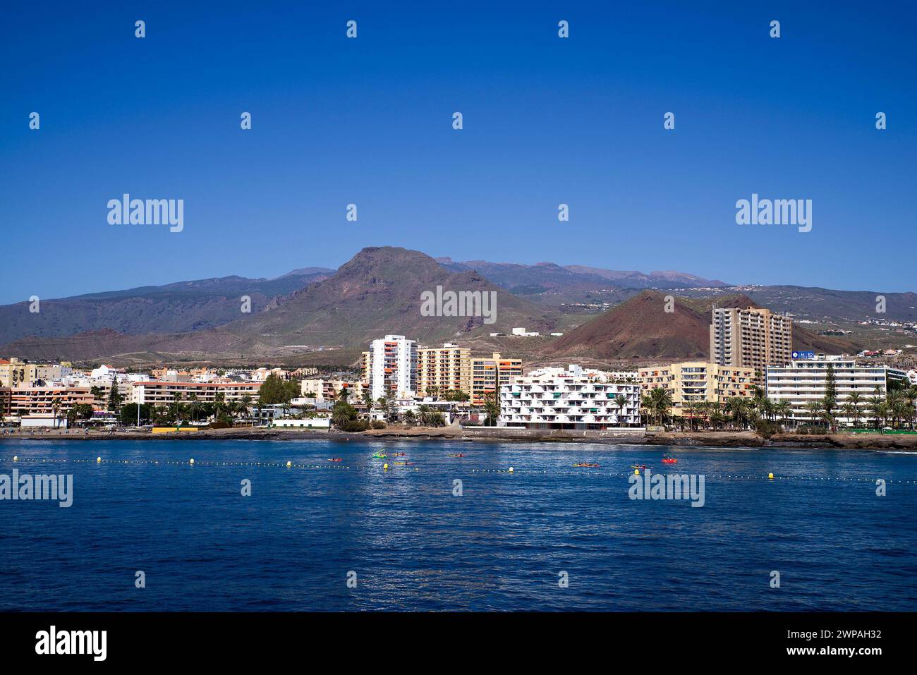 Los Cristianos, Teneriffa Stockfoto