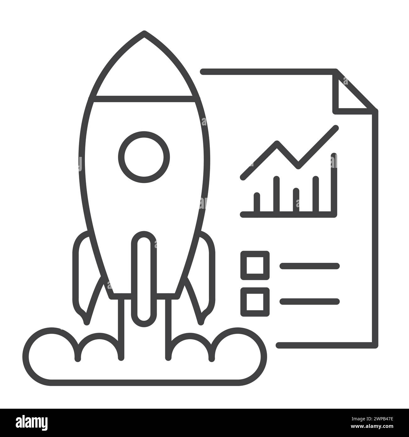 Business Startup Vektor Illustration Symbol Design Stock Vektor