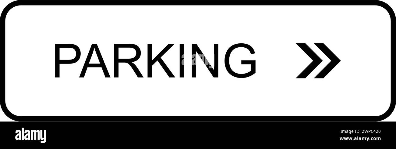 Parksymbol Vektor-Illustration Design Stock Vektor