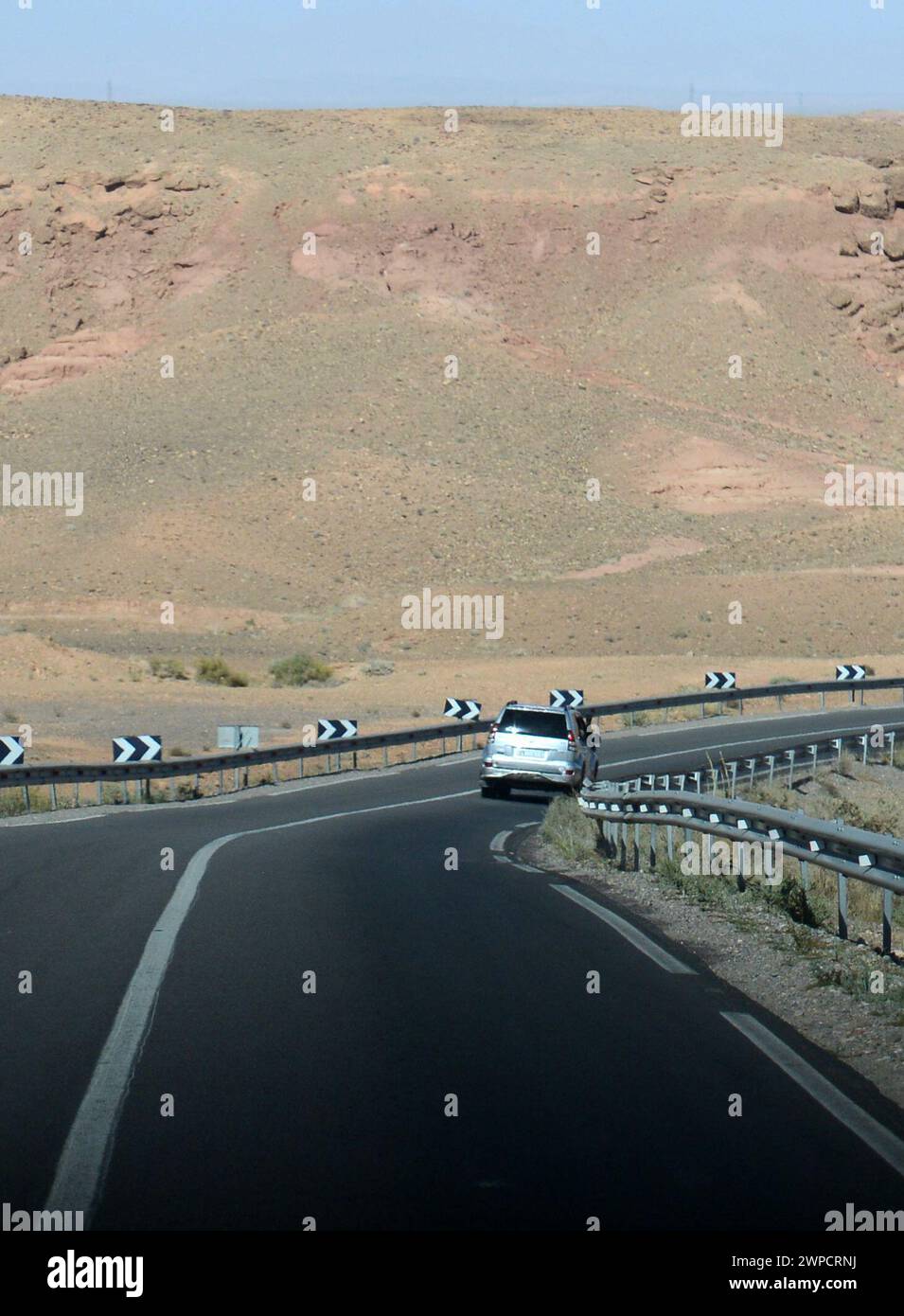 Fahrt nach Quarzazate und in die Sahara in Marokko, Stockfoto