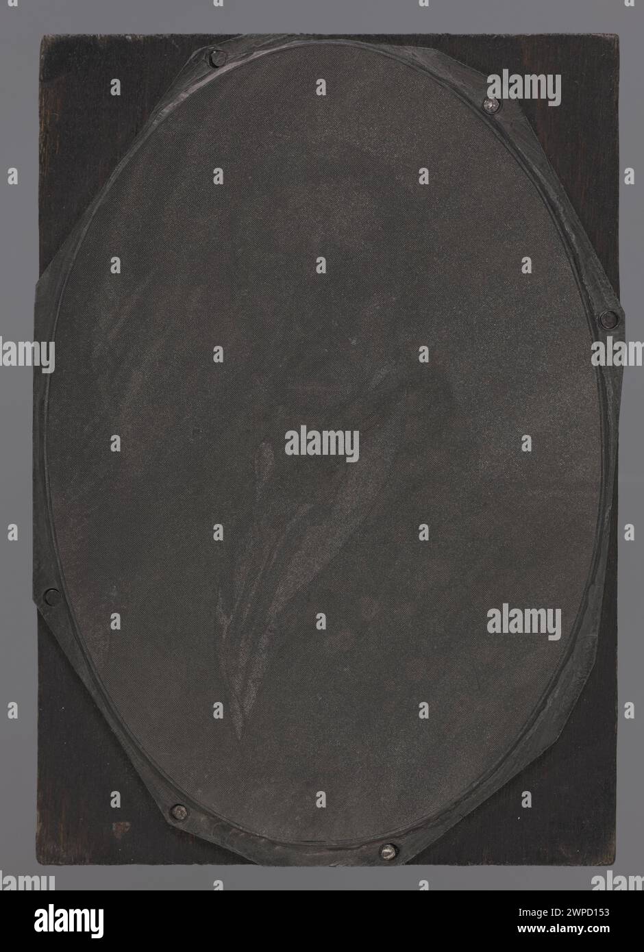 Porträt Ludwik Platers, 1918 von M. Reymond in Lausanne geschaffen, mit der historischen Figur. Stockfoto