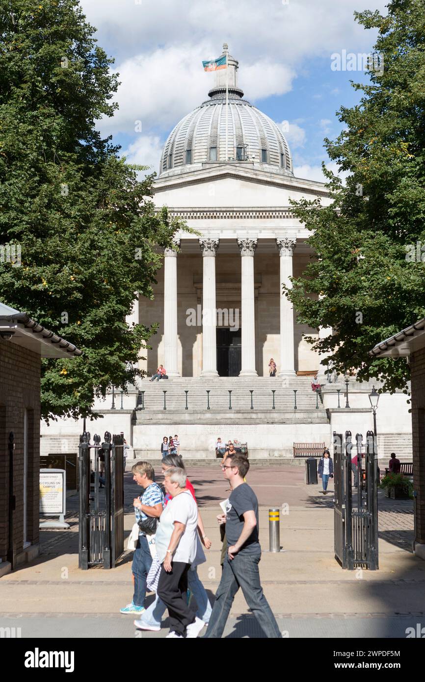 UK, London, University College London Haupteingang. Stockfoto